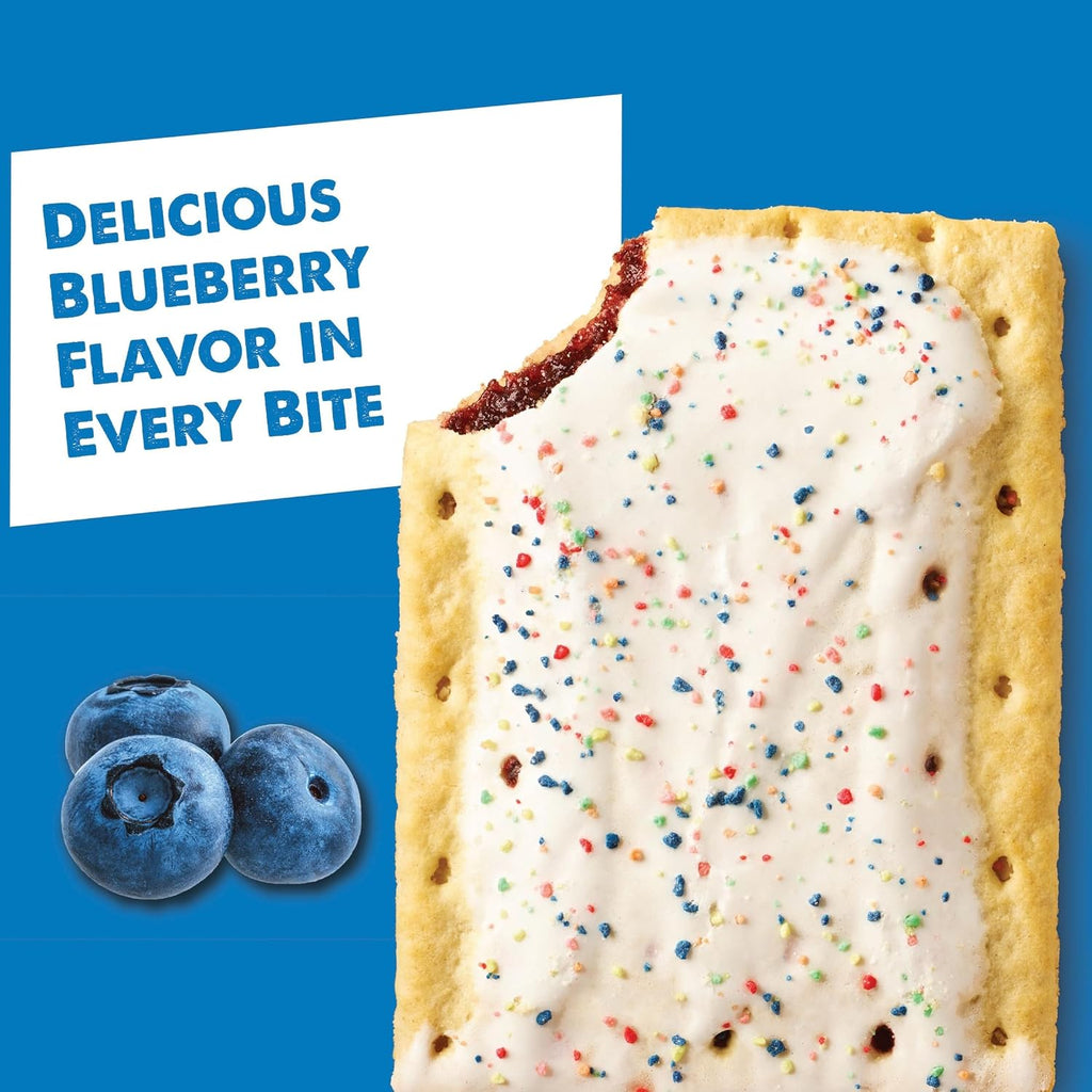 Pop-Tarts Toaster Pastries, Breakfast Foods, Kids Snacks, Value Pack, Fruit Lover's Variety Pack, 20.3oz Box (12 Pop-Tarts)