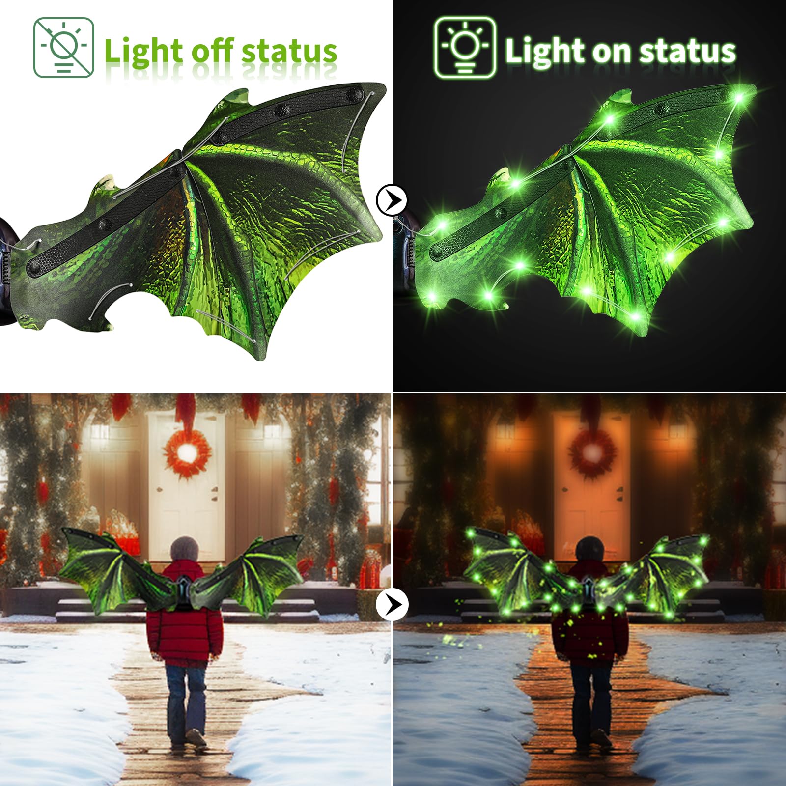 maysida Electric Fairy Wings for Girls, Light Up Moving Butterfly Wings with LED Lights and Music, Toy for Kids as Halloween Valentine Birthday Christmas Party Costume Princess Cosplay Dress Up Gift