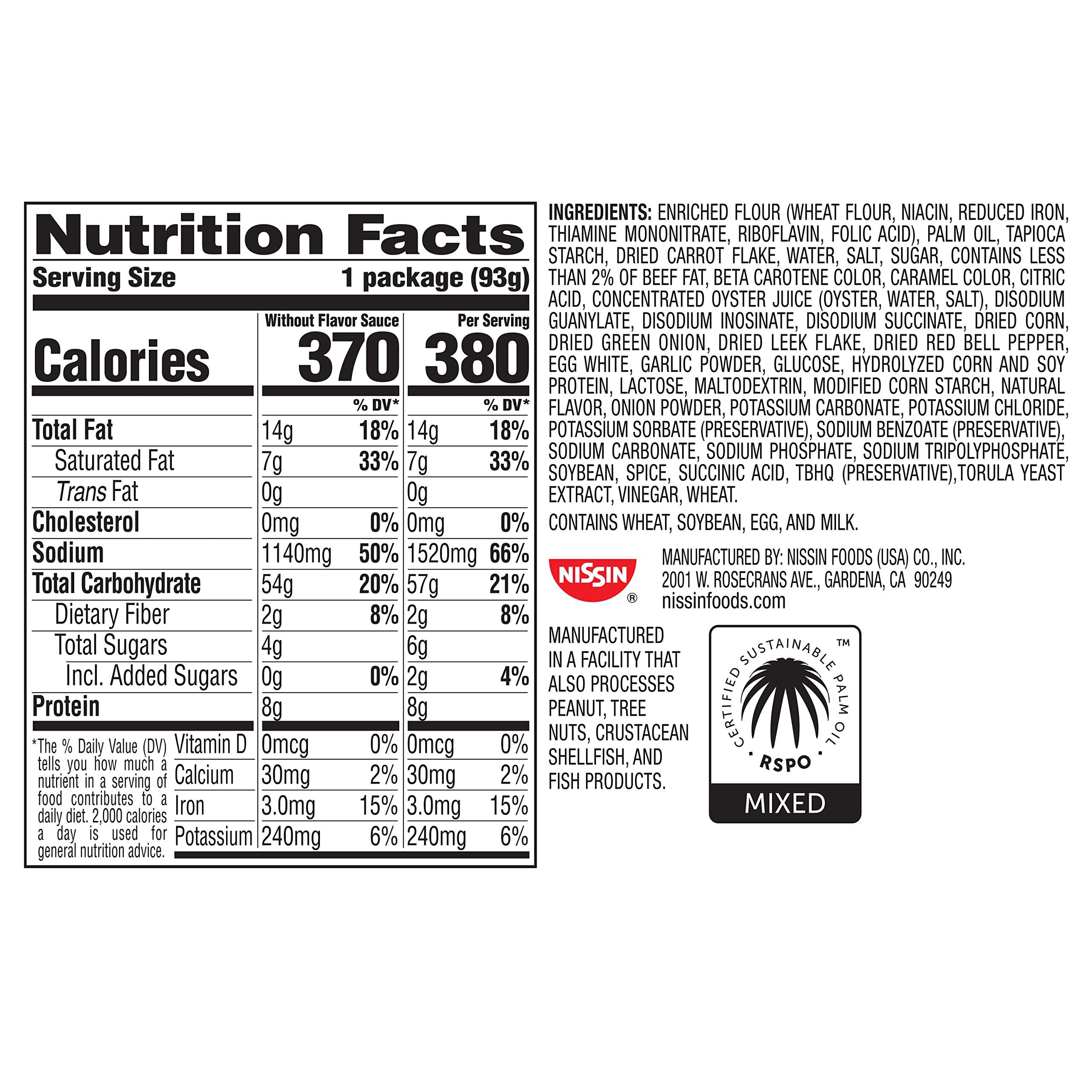 Nissin Top Ramen Noodle Soup, Chicken, 3 Ounce (Pack of 24)