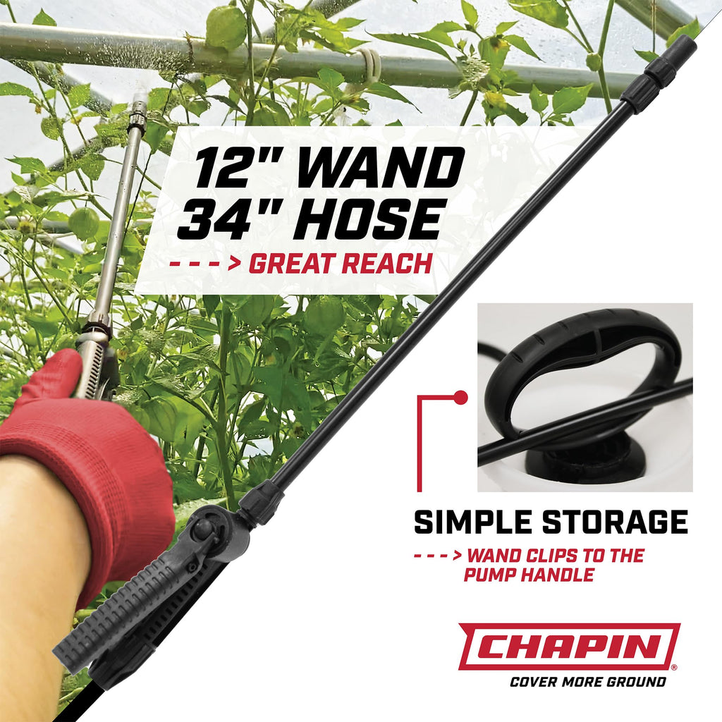 CHAPIN 20004 SureSpray 1-Gallon Pump Sprayer for Lawn, Garden & Weeds