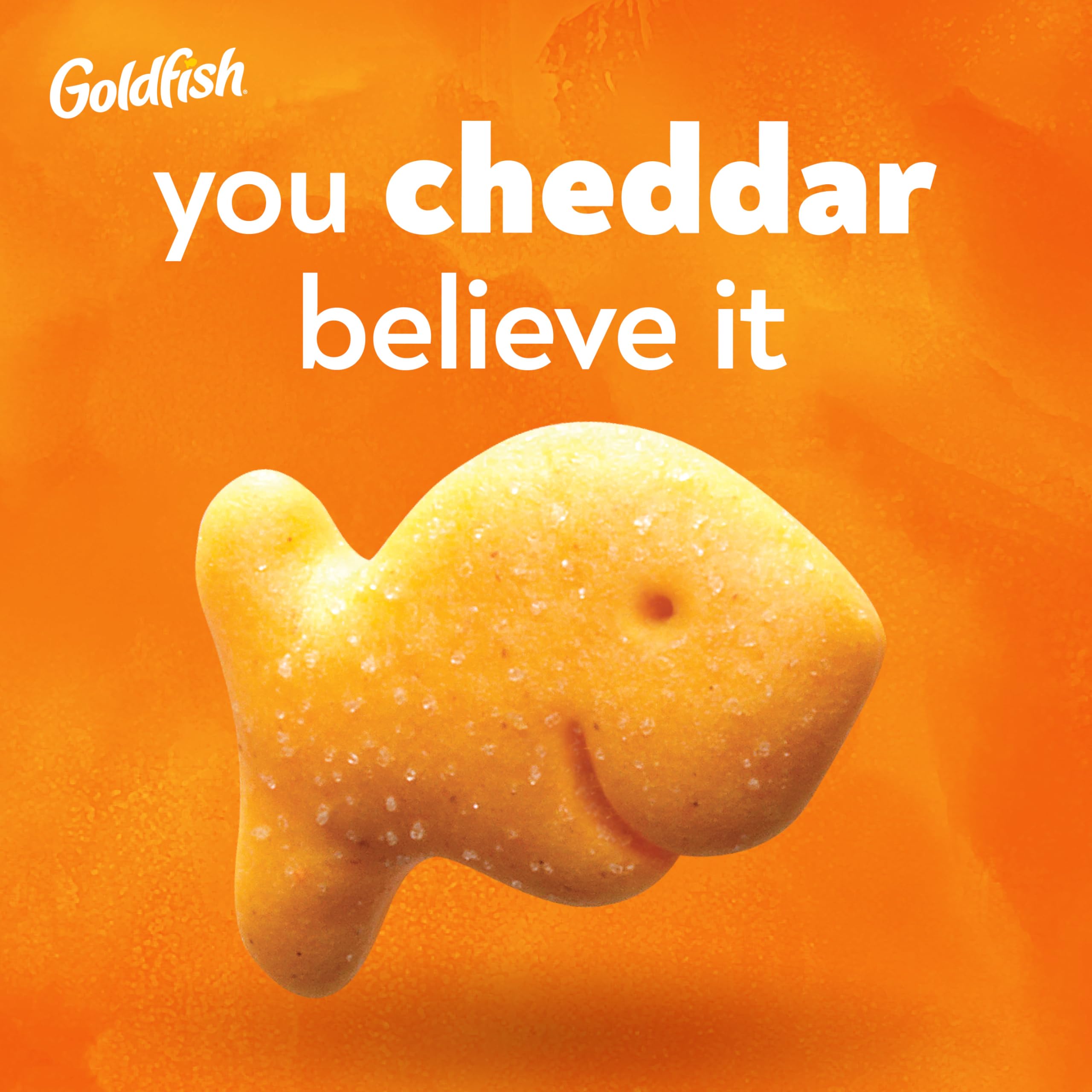 Goldfish Crackers Big Smiles Variety Pack with Cheddar, Colors, and Pretzels, Snack Packs, 30 Ct