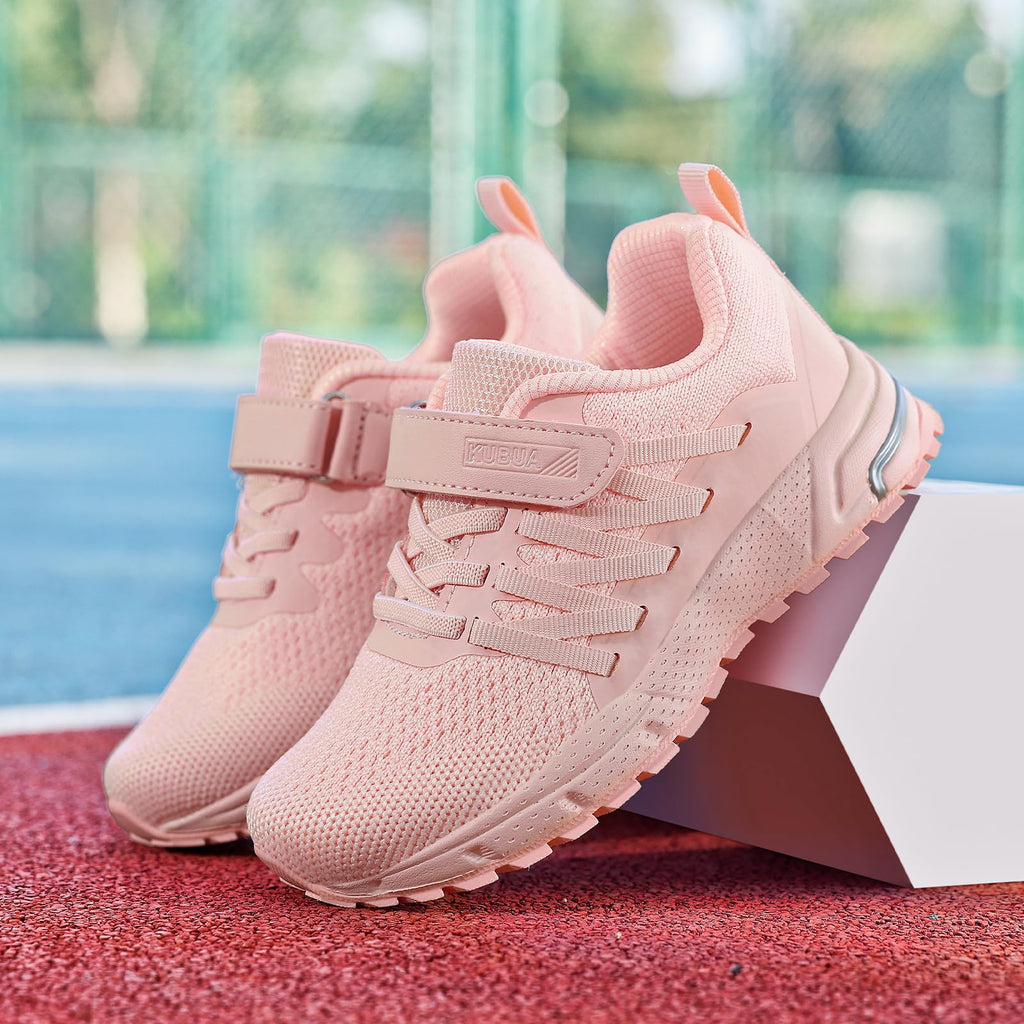 KUBUA Kids Sneakers Lightweight Boys Girls Tennis Shoes