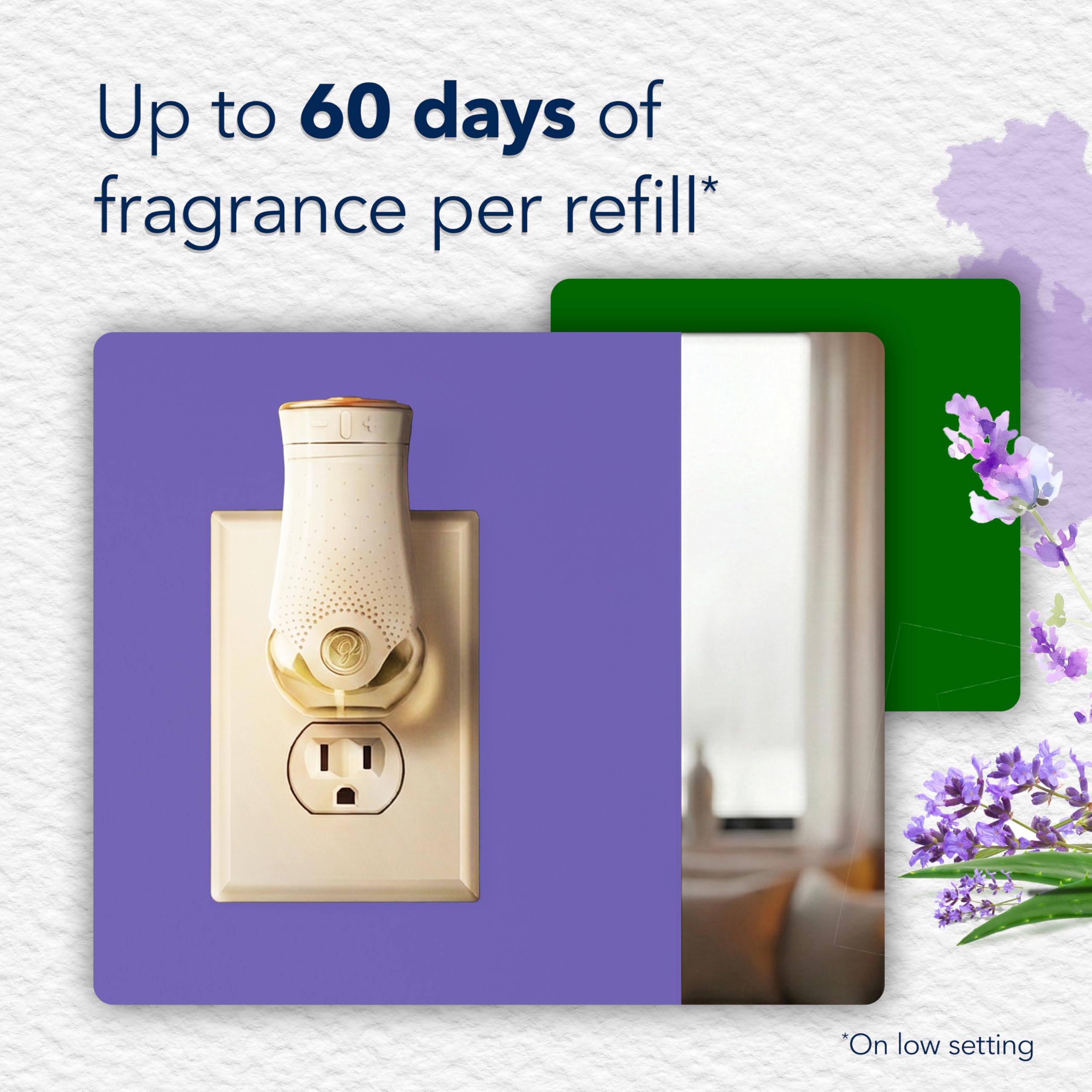 Glade PlugIns Refills Air Freshener, Scented and Essential Oils for Home and Bathroom, Cashmere Woods, 6.7 Fl Oz, 10 Count