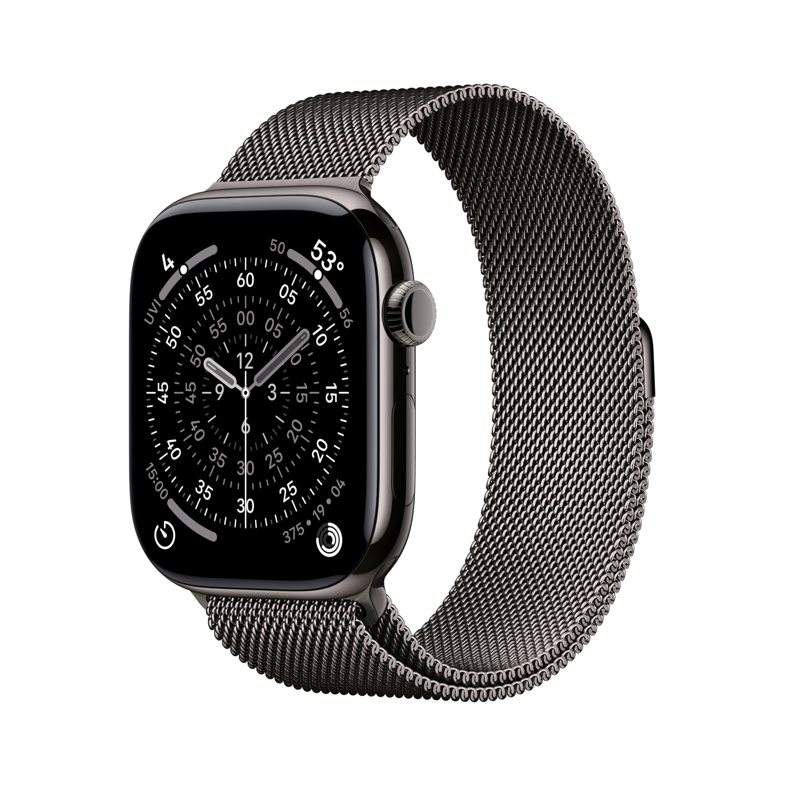 Apple Watch Series 11 [GPS 46mm] Smartwatch with Rose Gold Aluminum Case with Light Blush Sport Band - M/L. Sleep Score, Fitness Tracker, Health Monitoring, Always-On Display, Water Resistant