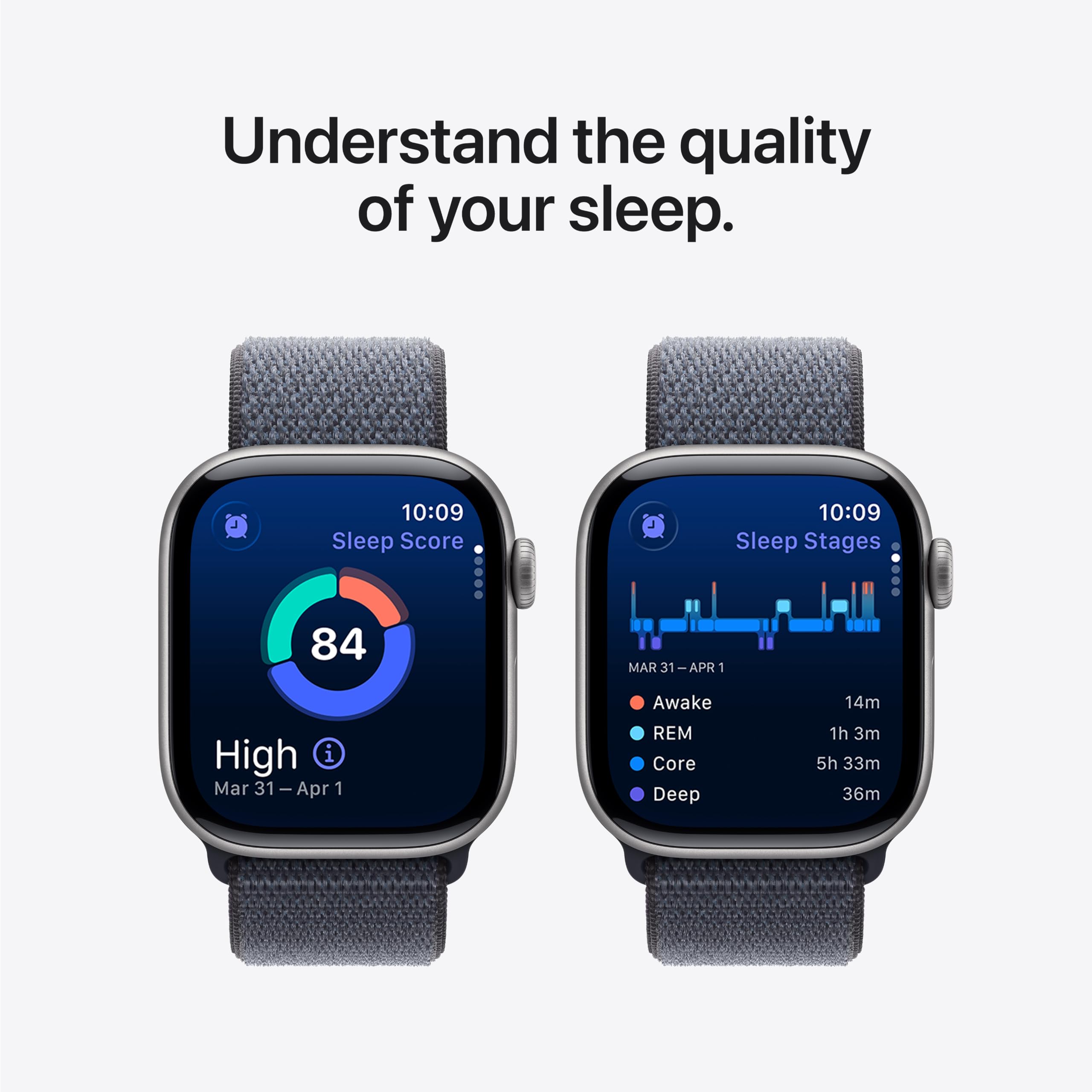 Apple Watch Series 11 [GPS 46mm] Smartwatch with Rose Gold Aluminum Case with Light Blush Sport Band - M/L. Sleep Score, Fitness Tracker, Health Monitoring, Always-On Display, Water Resistant