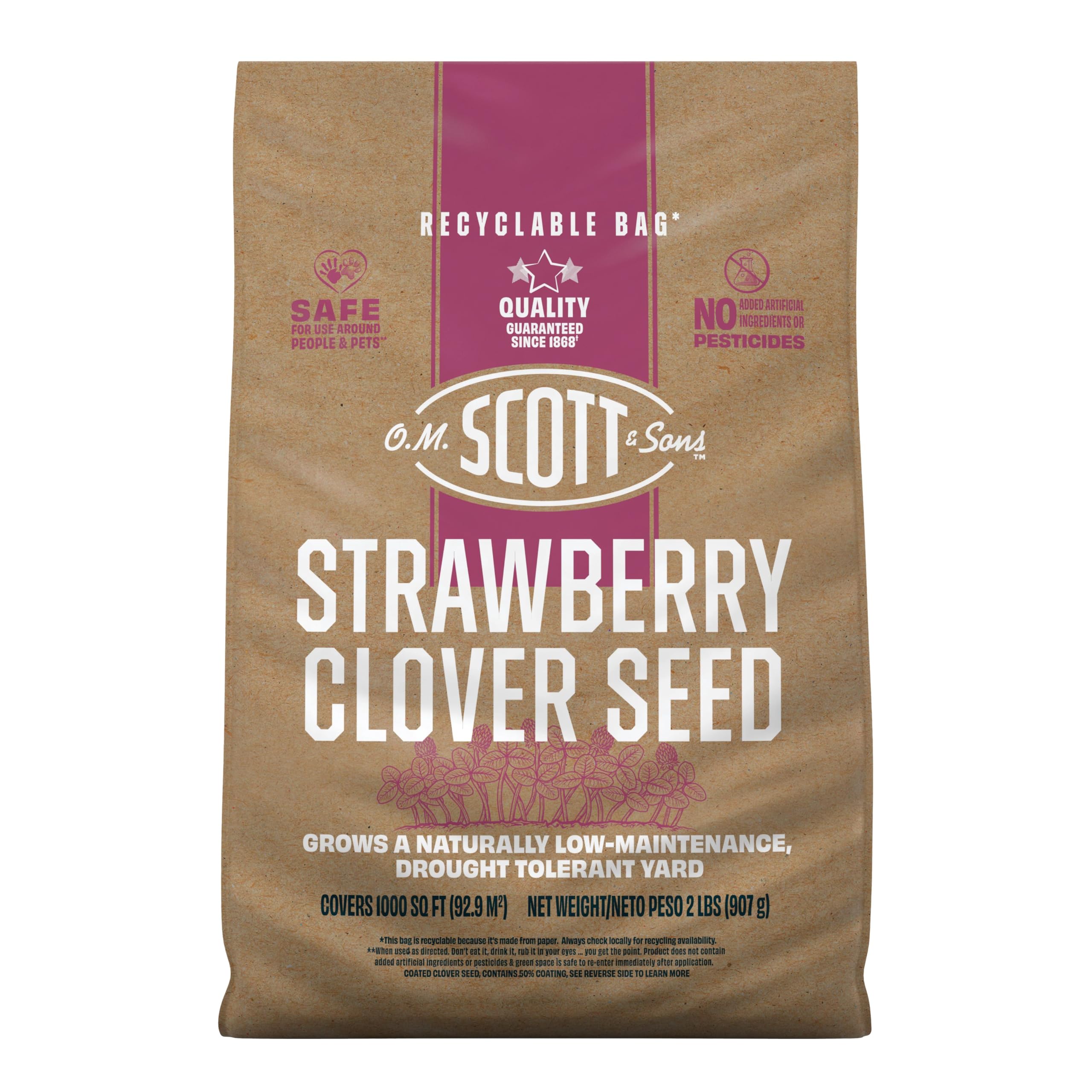 O.M. Scott & Sons Natural Grass Food, 12.72 lbs. (2-Pack)