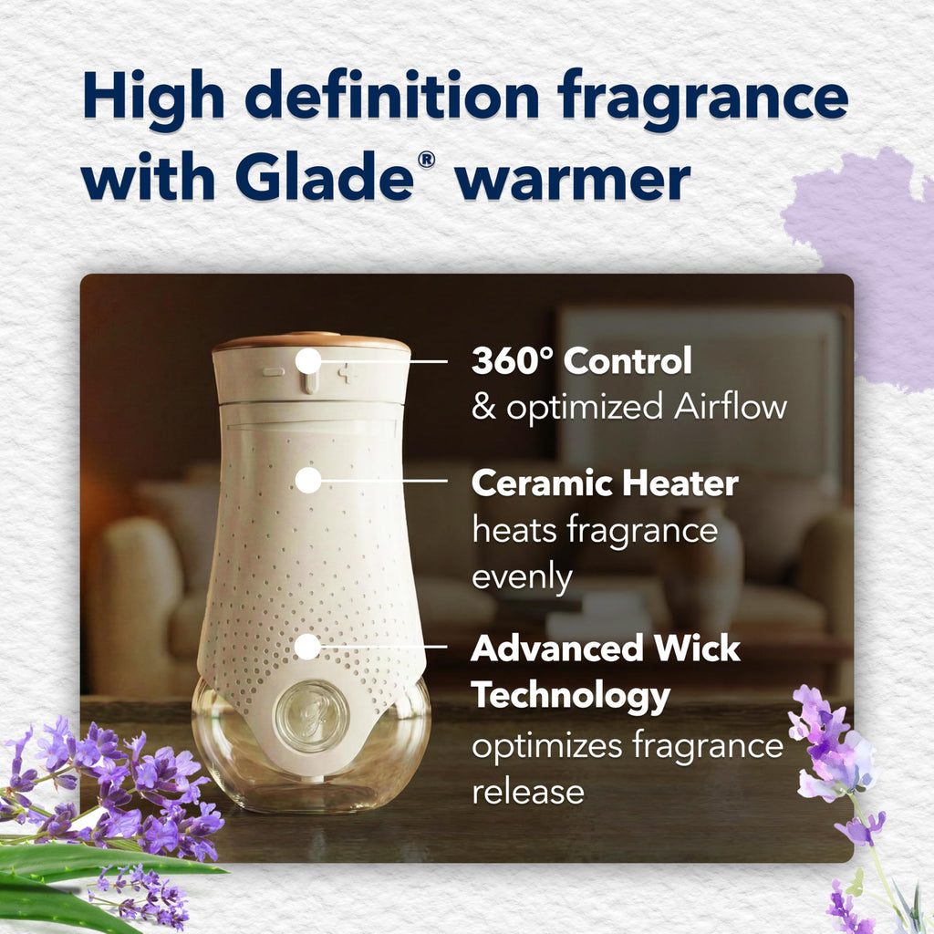 Glade PlugIns Refills Air Freshener, Scented and Essential Oils for Home and Bathroom, Cashmere Woods, 6.7 Fl Oz, 10 Count