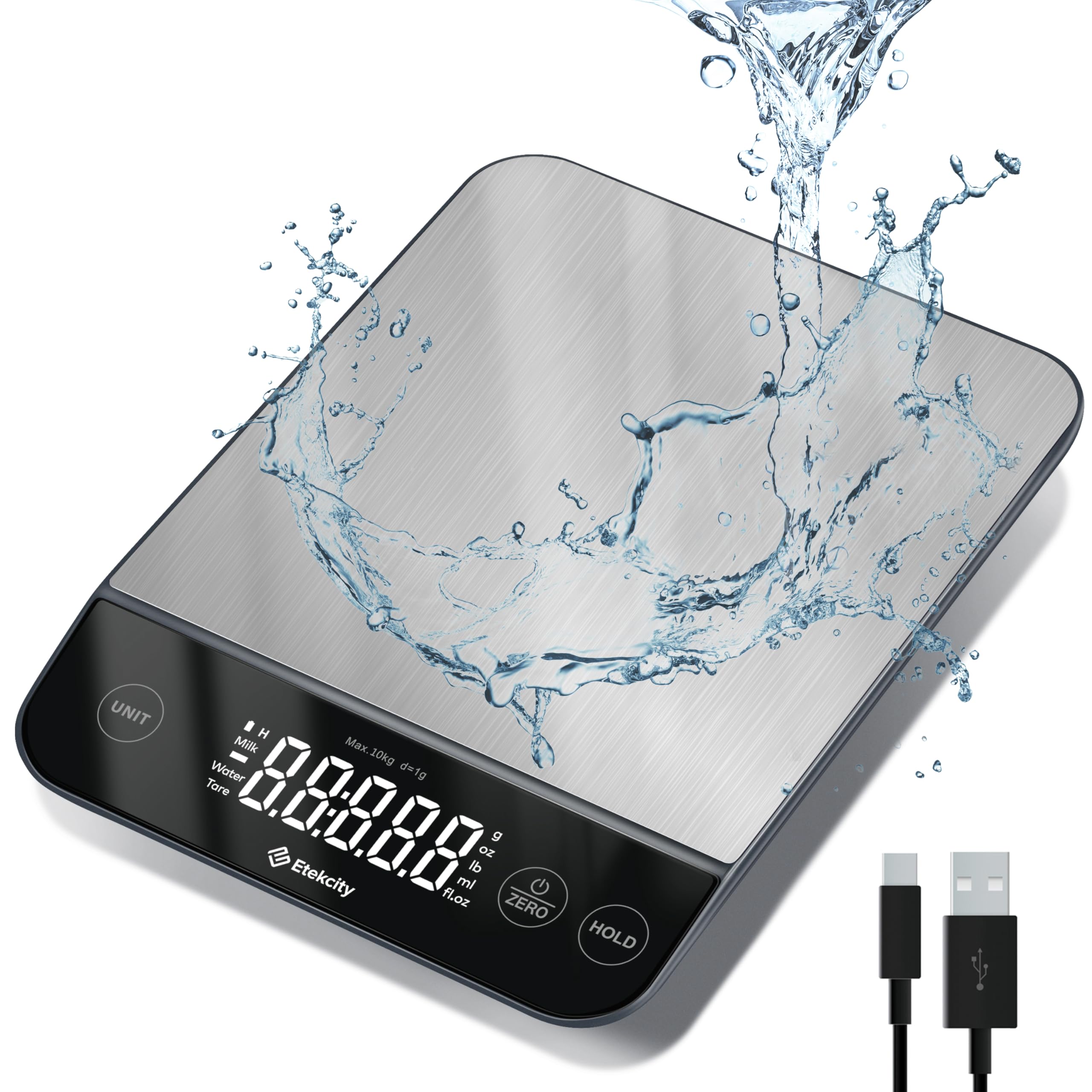 Etekcity Food Kitchen Scale, Digital Grams and Ounces, 11lb