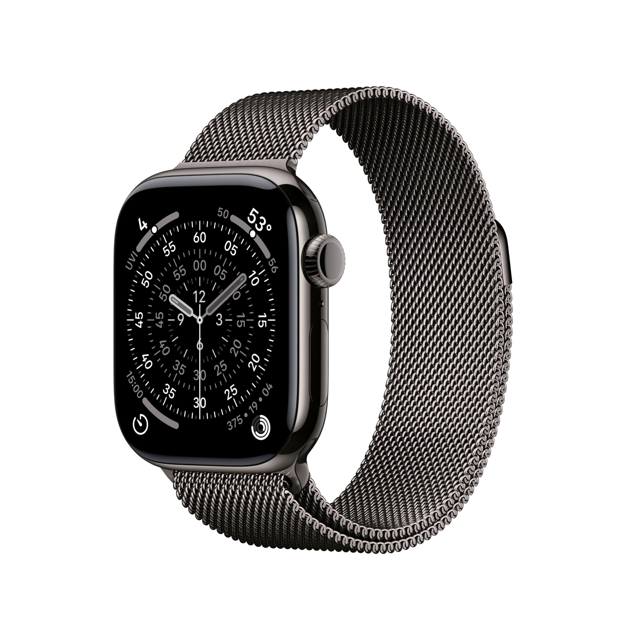 Apple Watch Series 11 [GPS 46mm] Smartwatch with Rose Gold Aluminum Case with Light Blush Sport Band - M/L. Sleep Score, Fitness Tracker, Health Monitoring, Always-On Display, Water Resistant