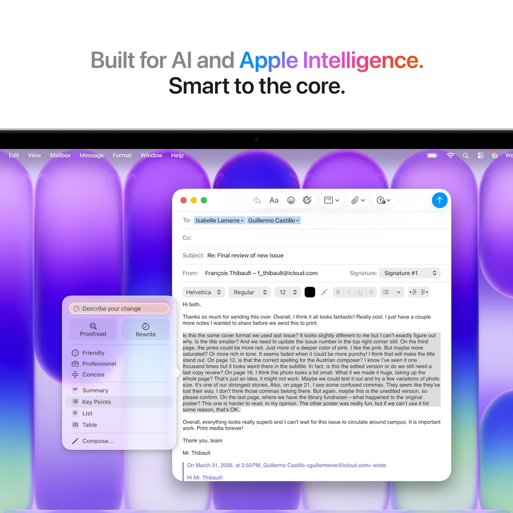 Apple 2026 MacBook Neo 13-inch Laptop with A18 Pro chip: Built for AI and Apple Intelligence, Liquid Retina Display, 8GB Unified Memory, 512GB SSD Storage, 1080p FaceTime HD Camera, Touch ID; Indigo