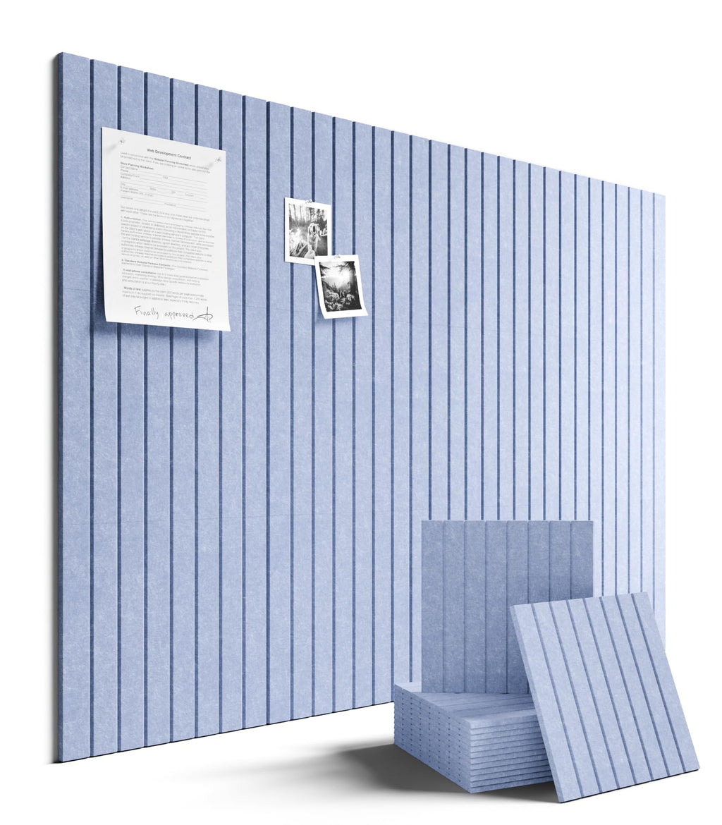 Fluxynara 48" x 36" Large Felt Bulletin Board, Oatmeal
