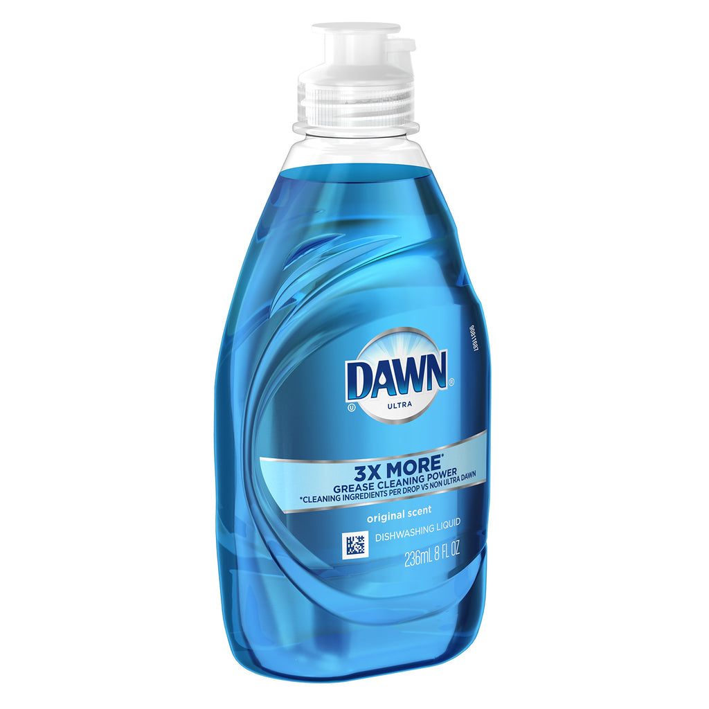Dawn Ultra Dish Soap Refill Jug Large Size Original Blue Liquid Dishwashing Detergent, Powerful Dish Soap for Grease, 51.5oz (Pack of 2)
