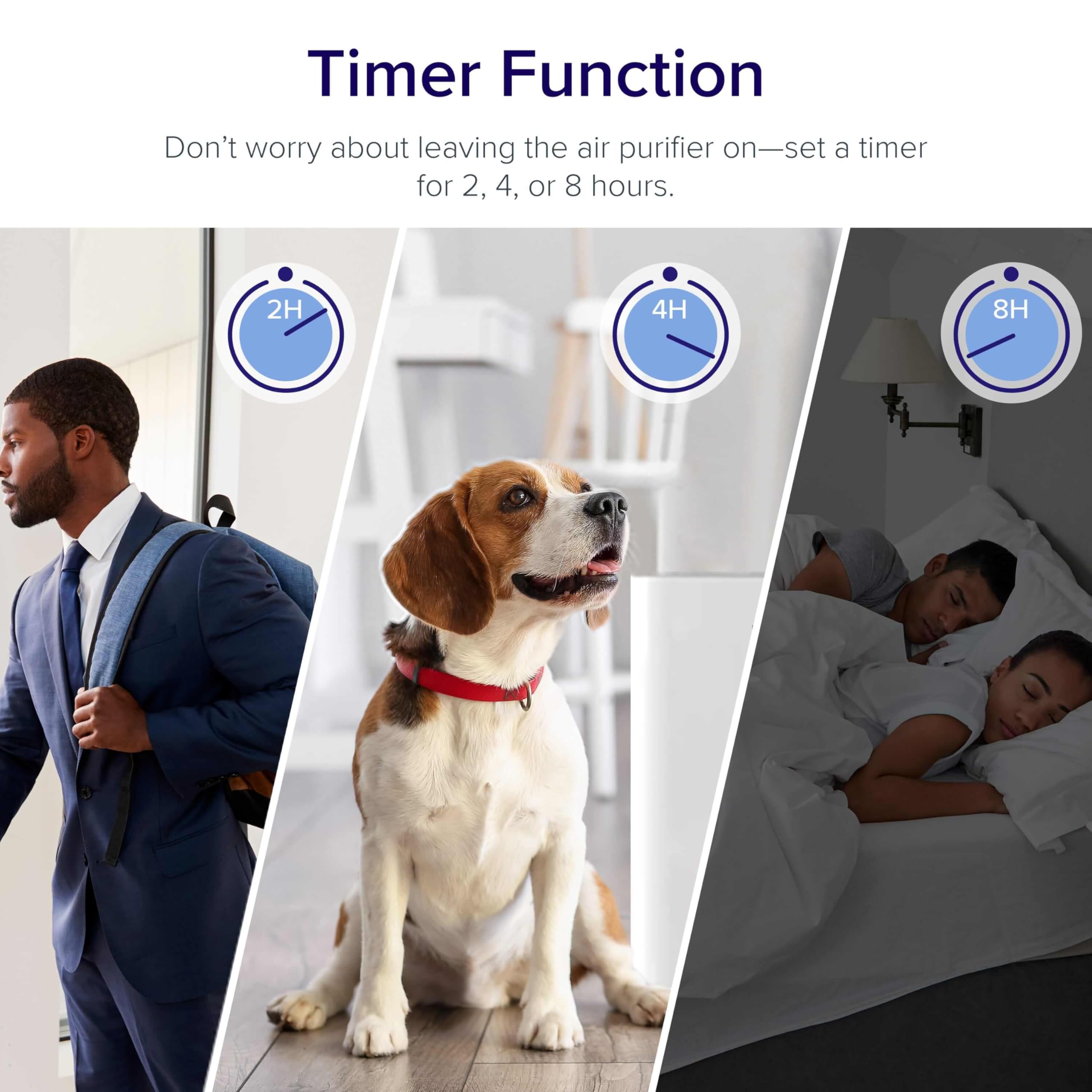 Levoit Air Purifiers for Bedroom Home Pets Dorm Room, Small Air Purifiers
