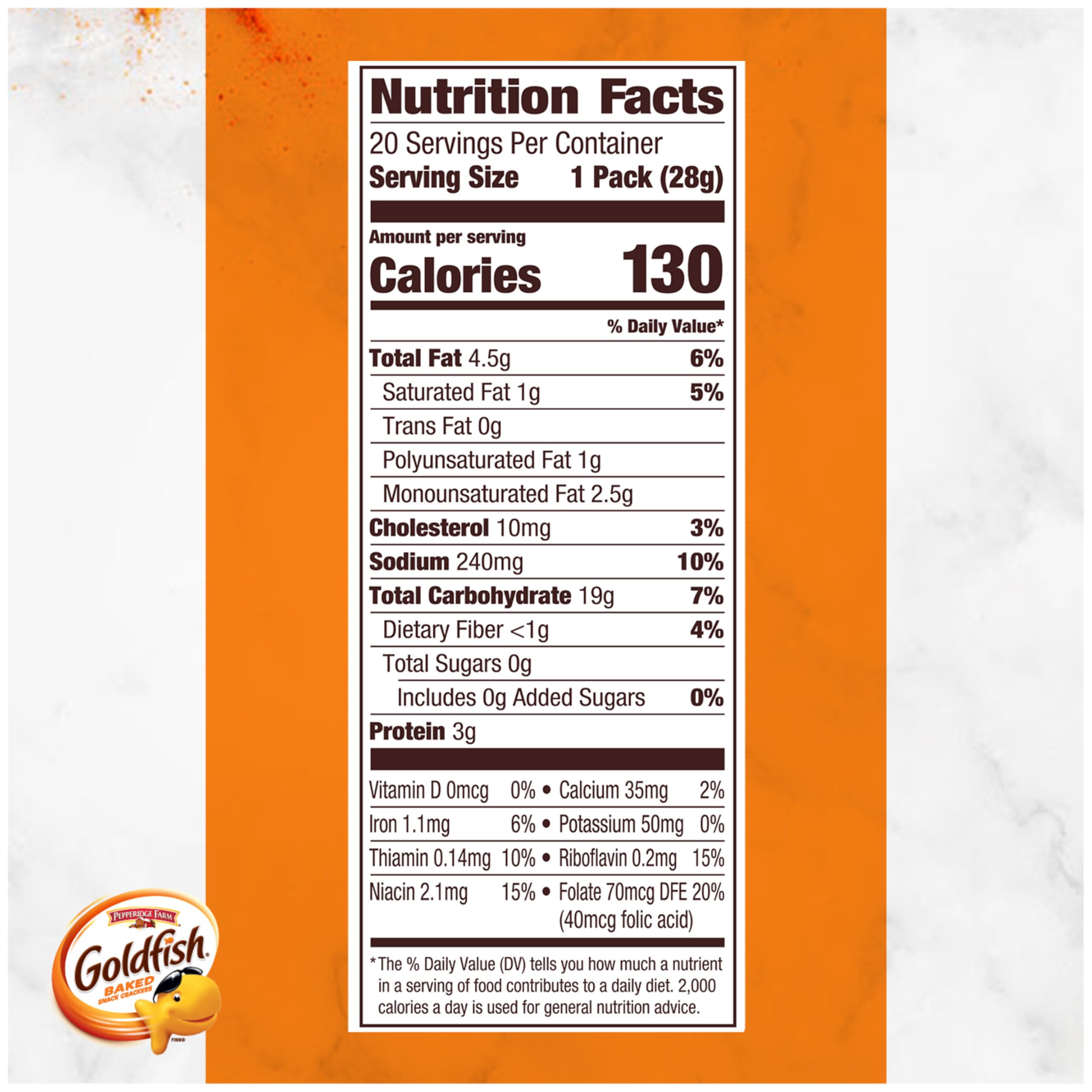 Goldfish Crackers Big Smiles Variety Pack with Cheddar, Colors, and Pretzels, Snack Packs, 30 Ct