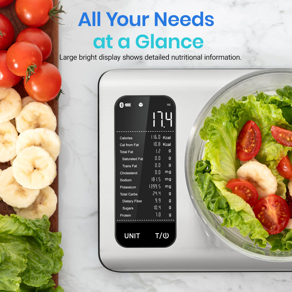 Etekcity Food Kitchen Scale, Digital Grams and Ounces, 11lb
