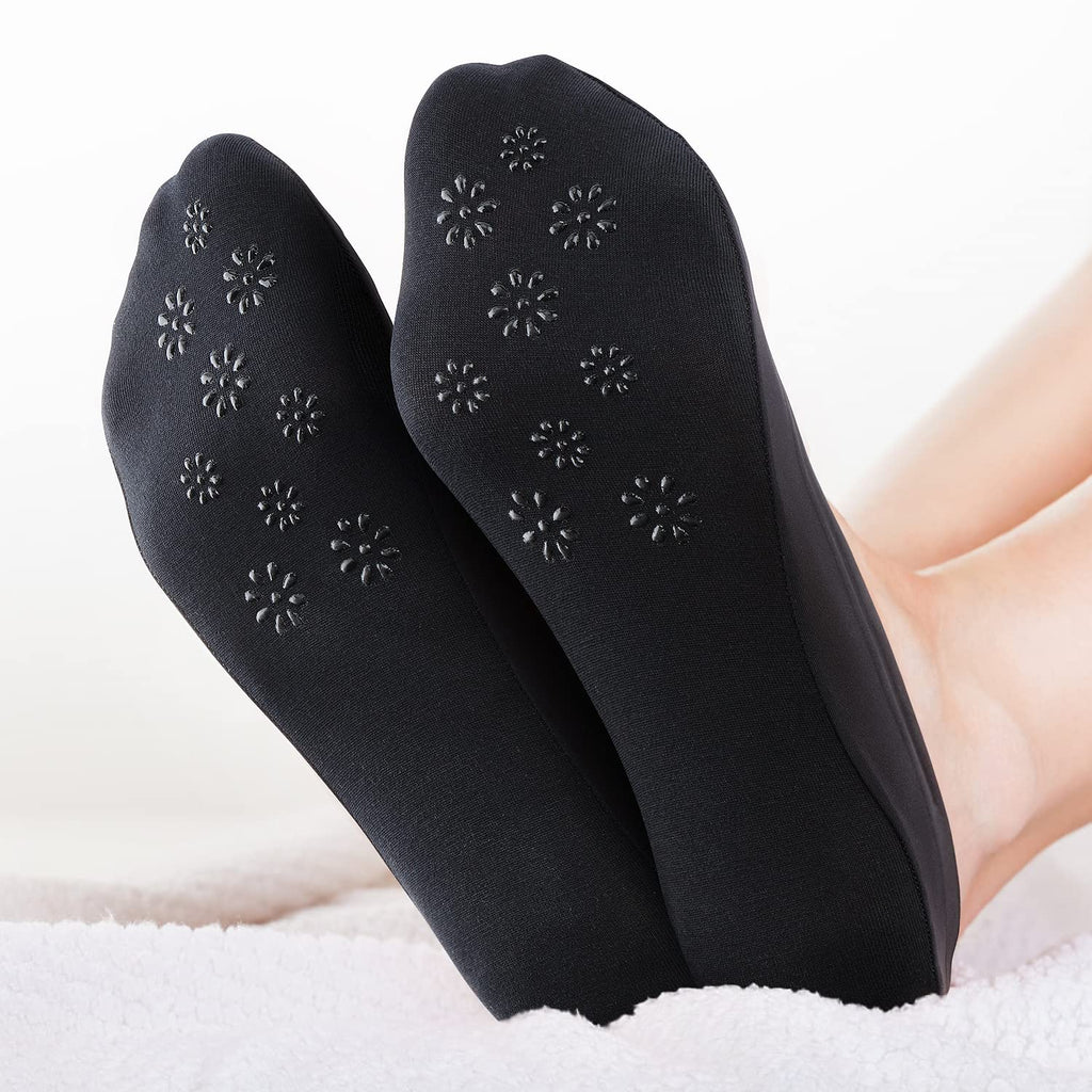 No Show Socks Women Nylon Low Non-Slip Thin Liner Socks for Flats