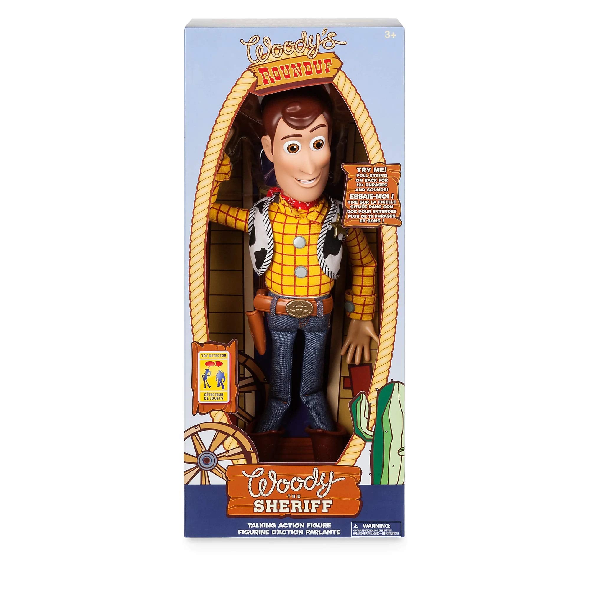 Disney Store Official Buzz Lightyear Interactive Talking Action Figure from Toy Story, Features 10+ English Phrases, Interacts with Other Figures and Toys
