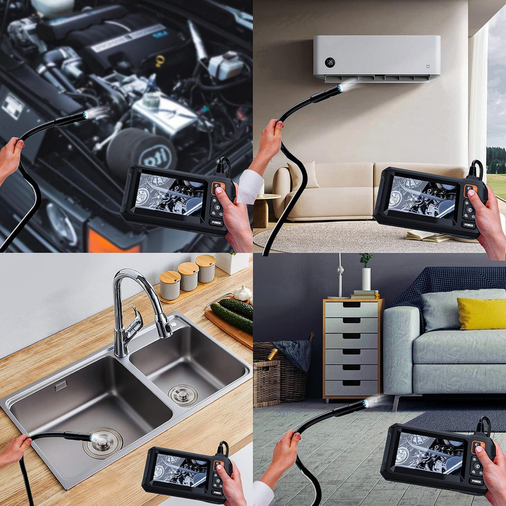 Daxiongmao Endoscope Camera with Light, 1080P HD Borescope
