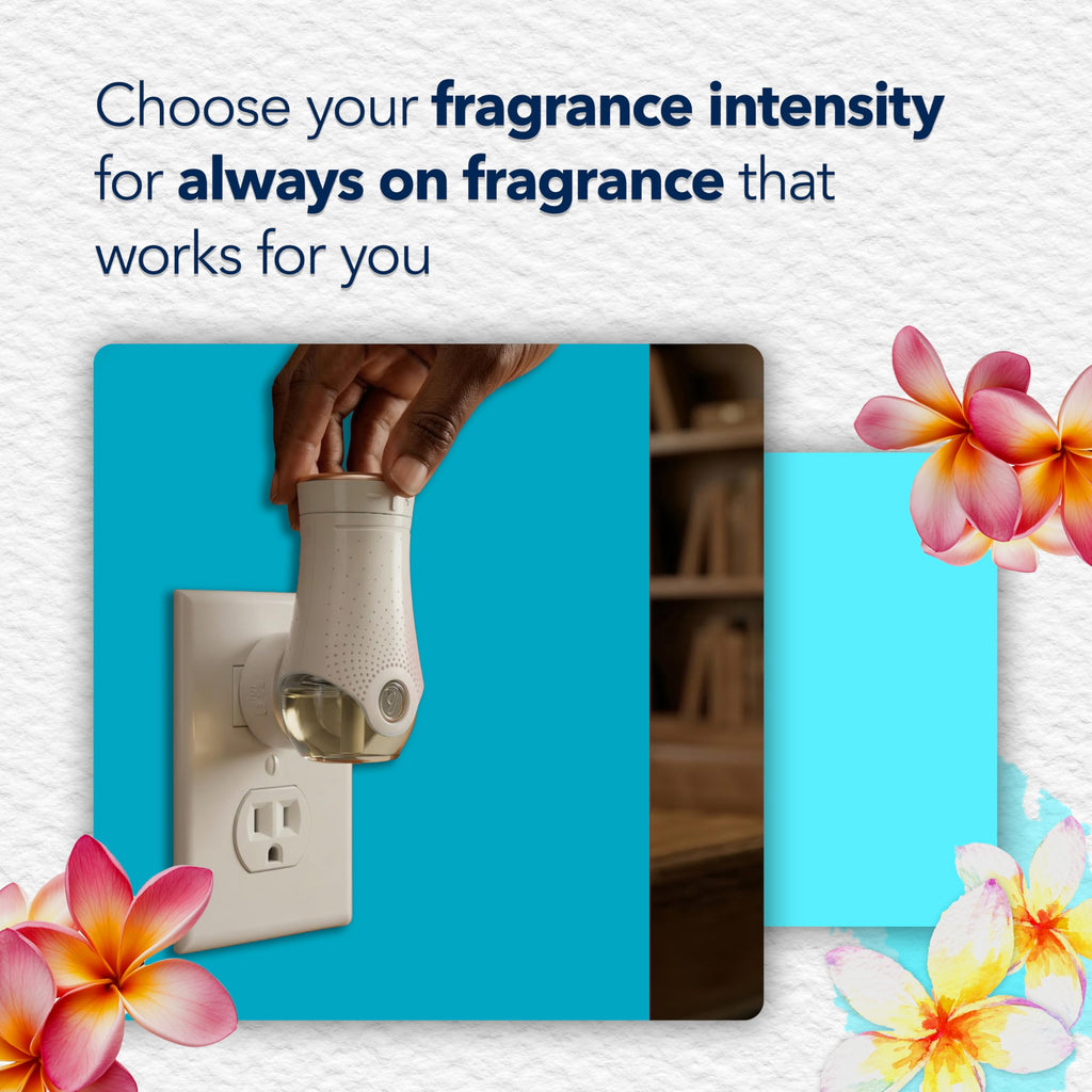 Glade PlugIns Refills Air Freshener, Scented and Essential Oils for Home and Bathroom, Cashmere Woods, 6.7 Fl Oz, 10 Count
