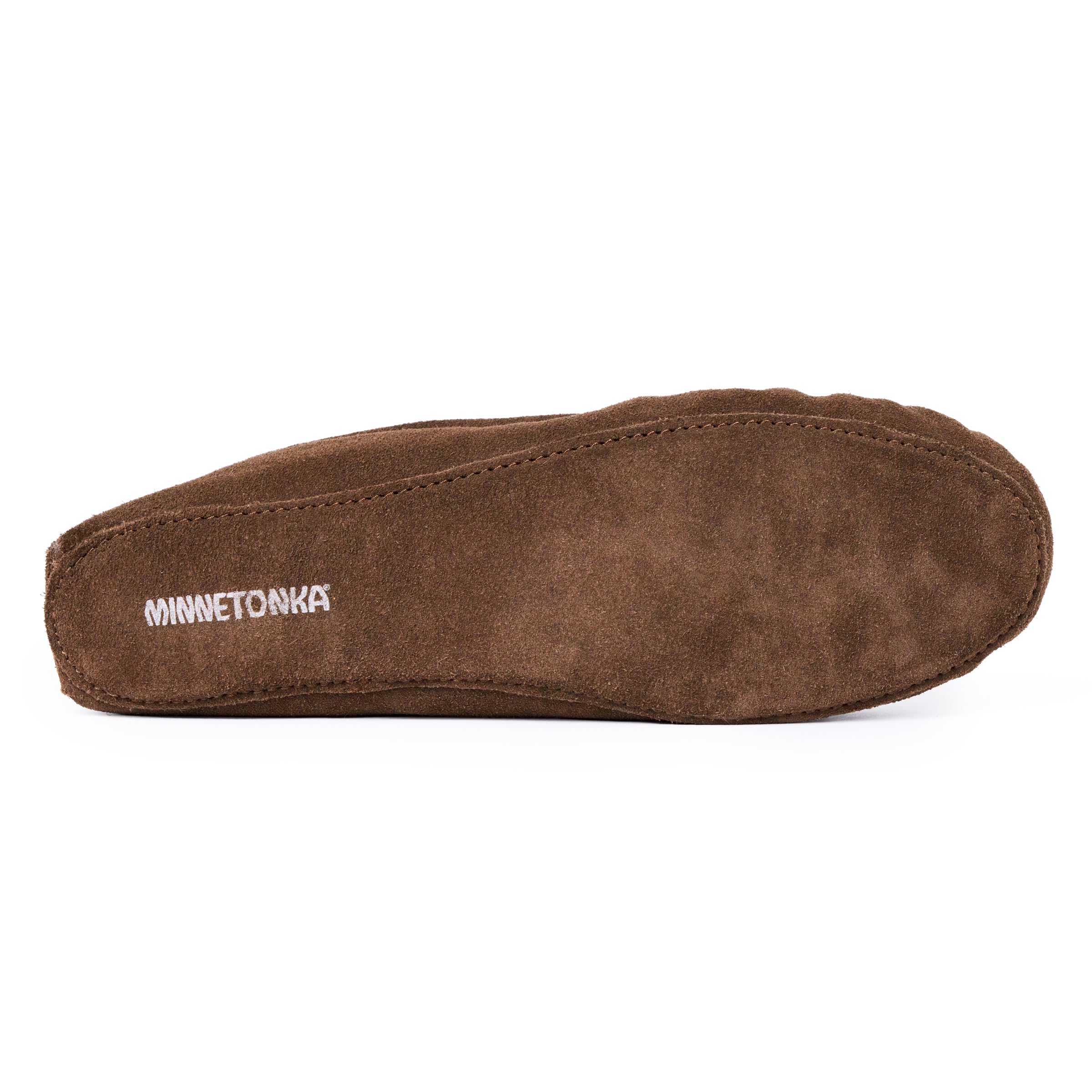 Minnetonka Men's Sheepskin Softsole Moccasin Slipper