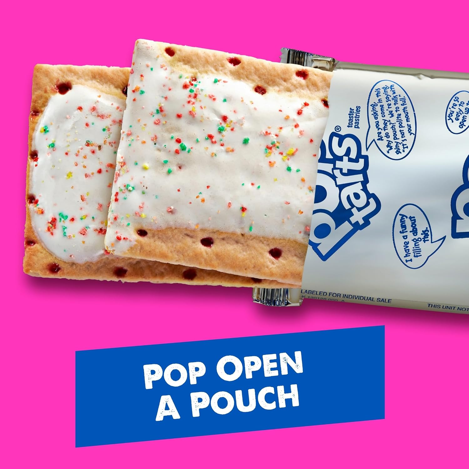 Pop-Tarts Toaster Pastries, Breakfast Foods, Kids Snacks, Value Pack, Fruit Lover's Variety Pack, 20.3oz Box (12 Pop-Tarts)