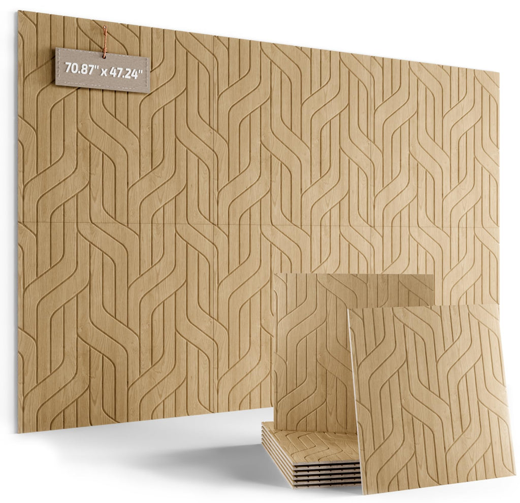Fluxynara 48" x 36" Large Felt Bulletin Board, Oatmeal