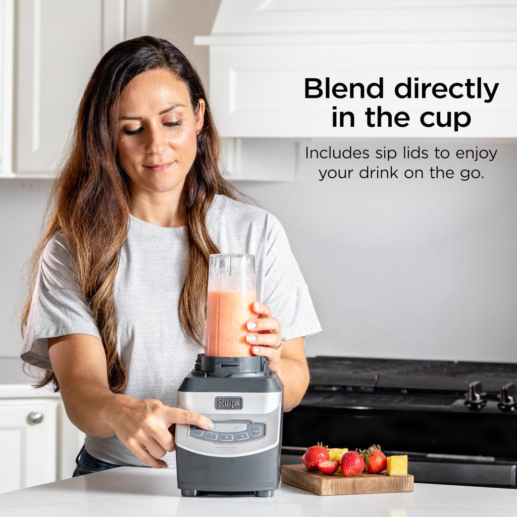 Ninja Mega Kitchen System, 1500W, 72oz Pitcher, 8-Cup, Black, BL770