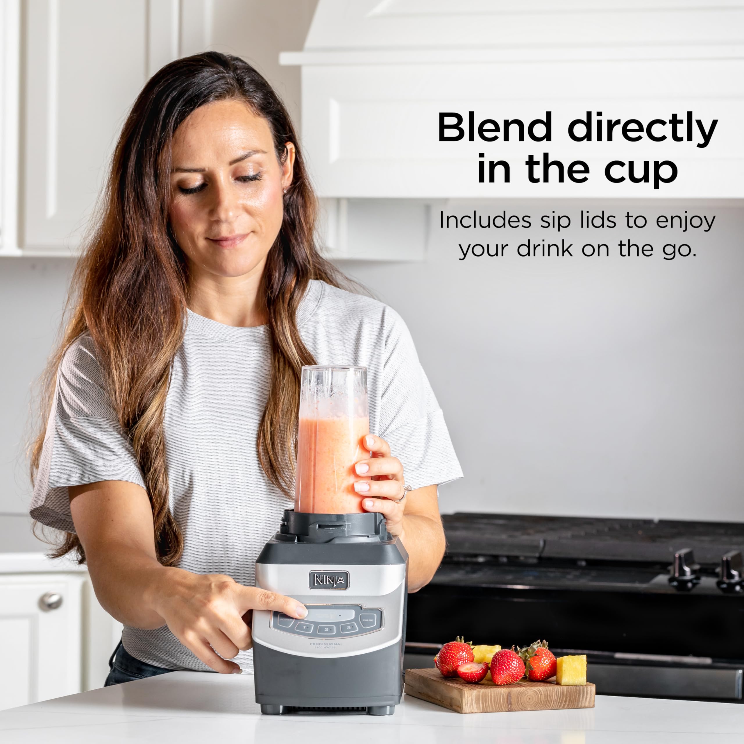 Ninja Mega Kitchen System, 1500W, 72oz Pitcher, 8-Cup, Black, BL770