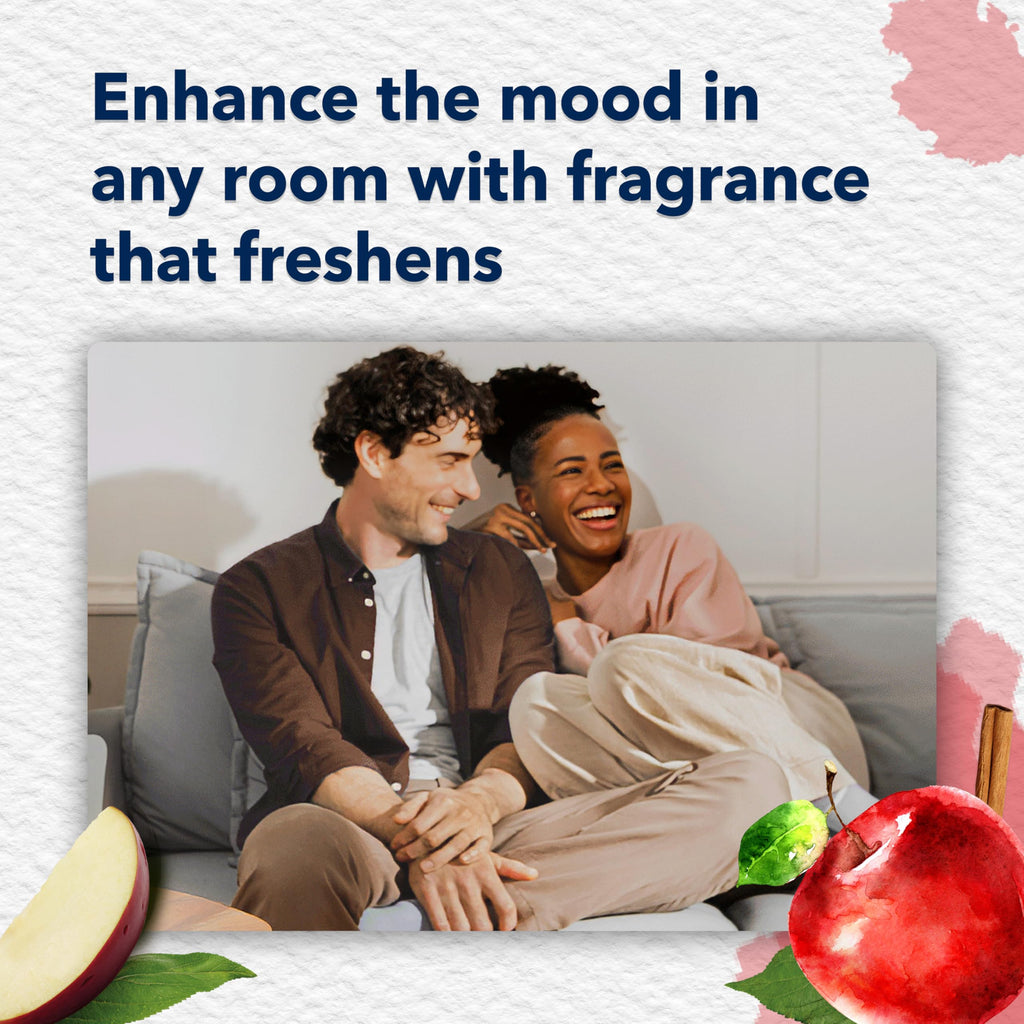 Glade PlugIns Refills Air Freshener, Scented and Essential Oils for Home and Bathroom, Cashmere Woods, 6.7 Fl Oz, 10 Count