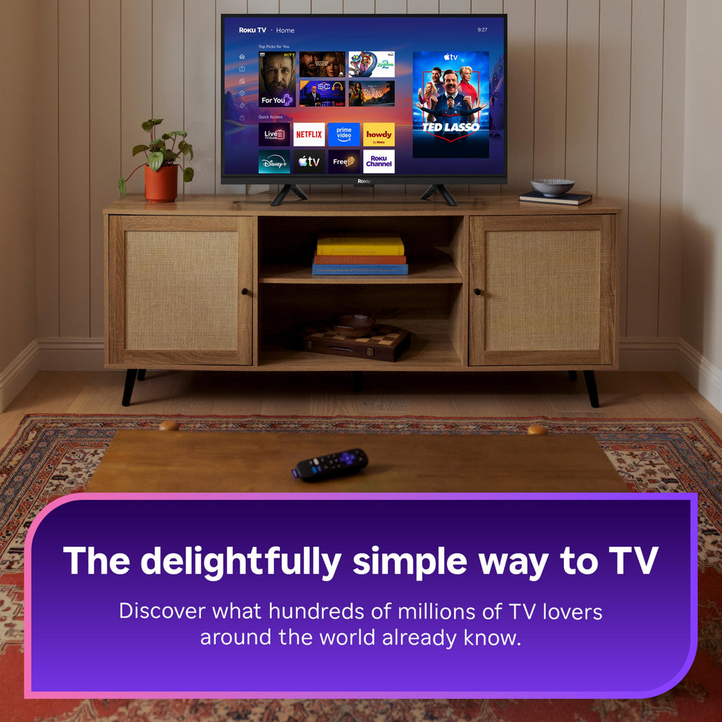 Roku 55-Inch Select Series Smart TV 2026-4K QLED TV - Roku TV