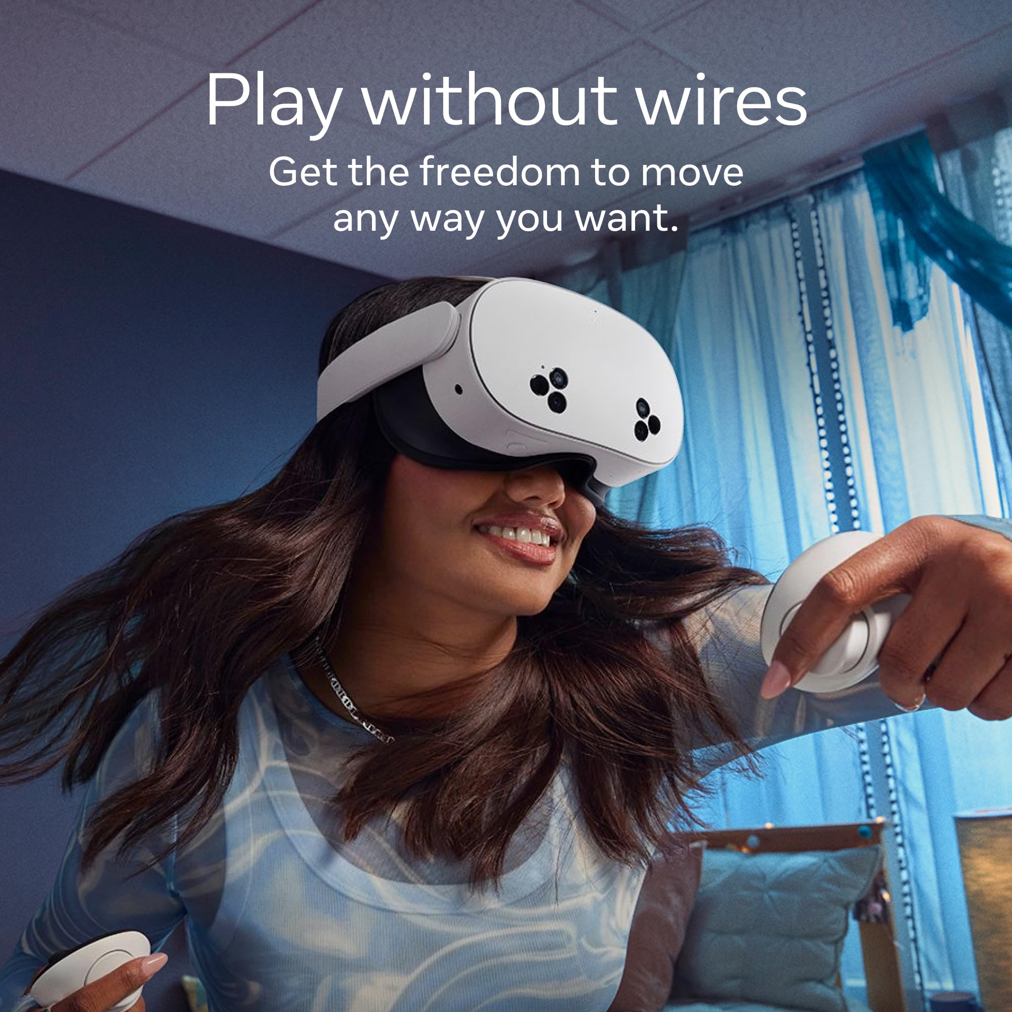 Meta Quest 3S 128GB | VR Without Wires — Gorilla Tag Cardboard Monkenaut Bundle — Amazon Exclusive —Access to 100+ Games with a 3-Month Trial of Meta Horizon+ Included