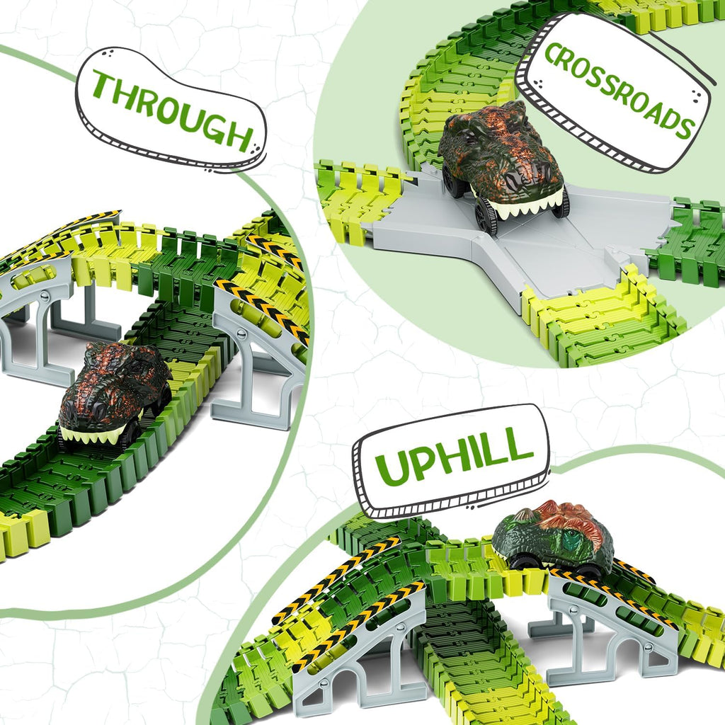 Dinosaur Toys, Create A Dinosaur World Road Race, Dinosaur Track Toys