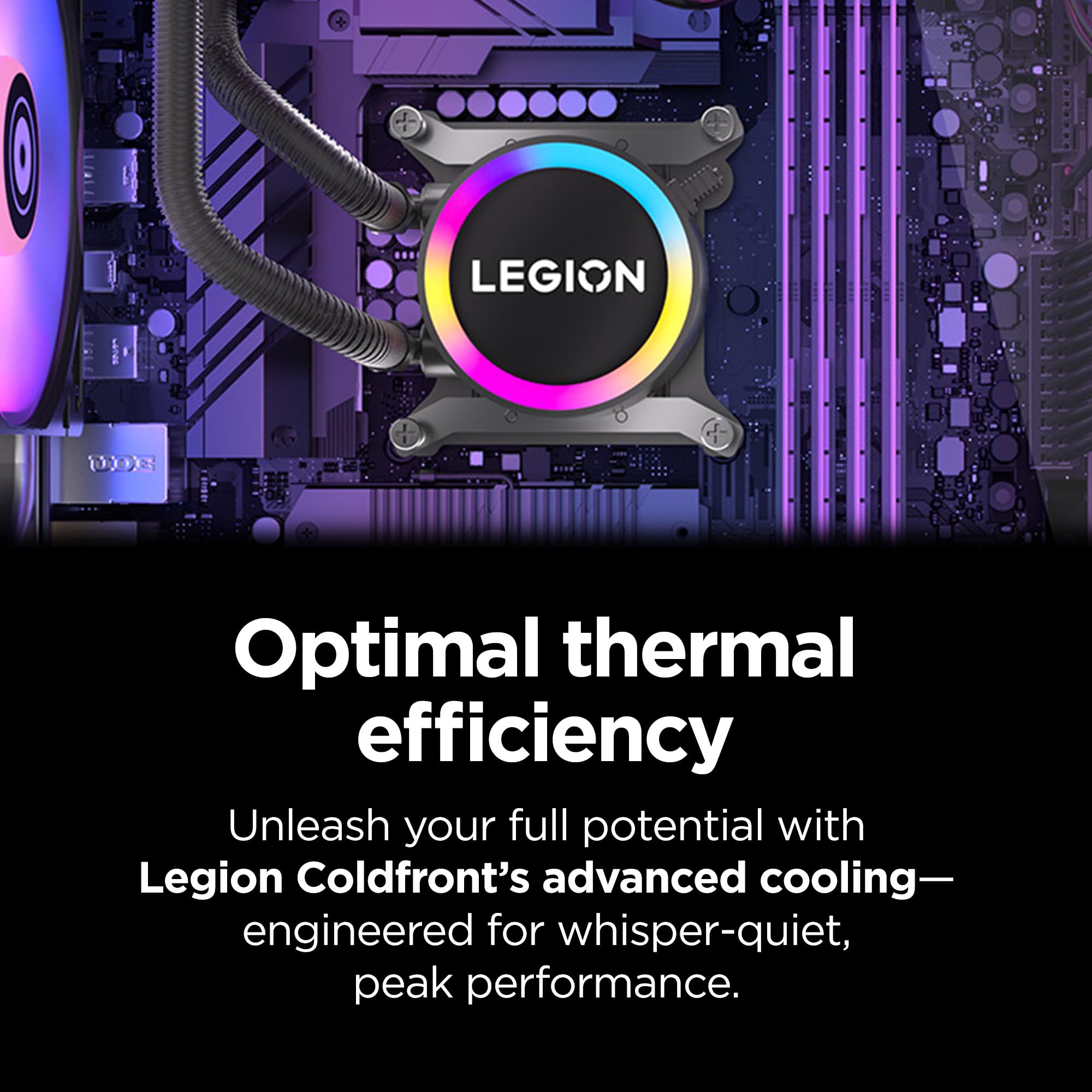 Lenovo Legion Tower 5i – AI-Powered Gaming PC - Intel® Core Ultra 7 265F Processor – NVIDIA® GeForce RTX™ 5070 Ti Graphics – 32 GB Memory – 1 TB Storage – 3 Months of PC GamePass