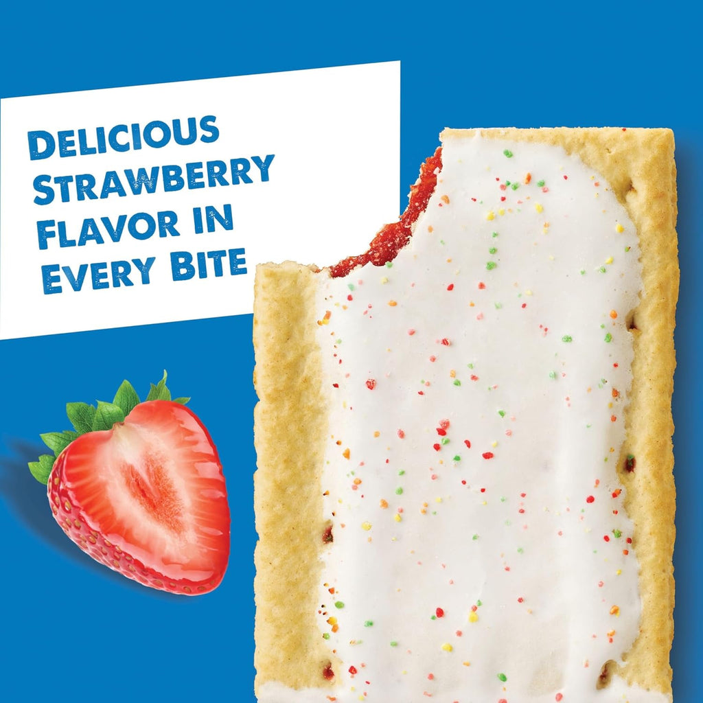 Pop-Tarts Toaster Pastries, Breakfast Foods, Kids Snacks, Value Pack, Fruit Lover's Variety Pack, 20.3oz Box (12 Pop-Tarts)
