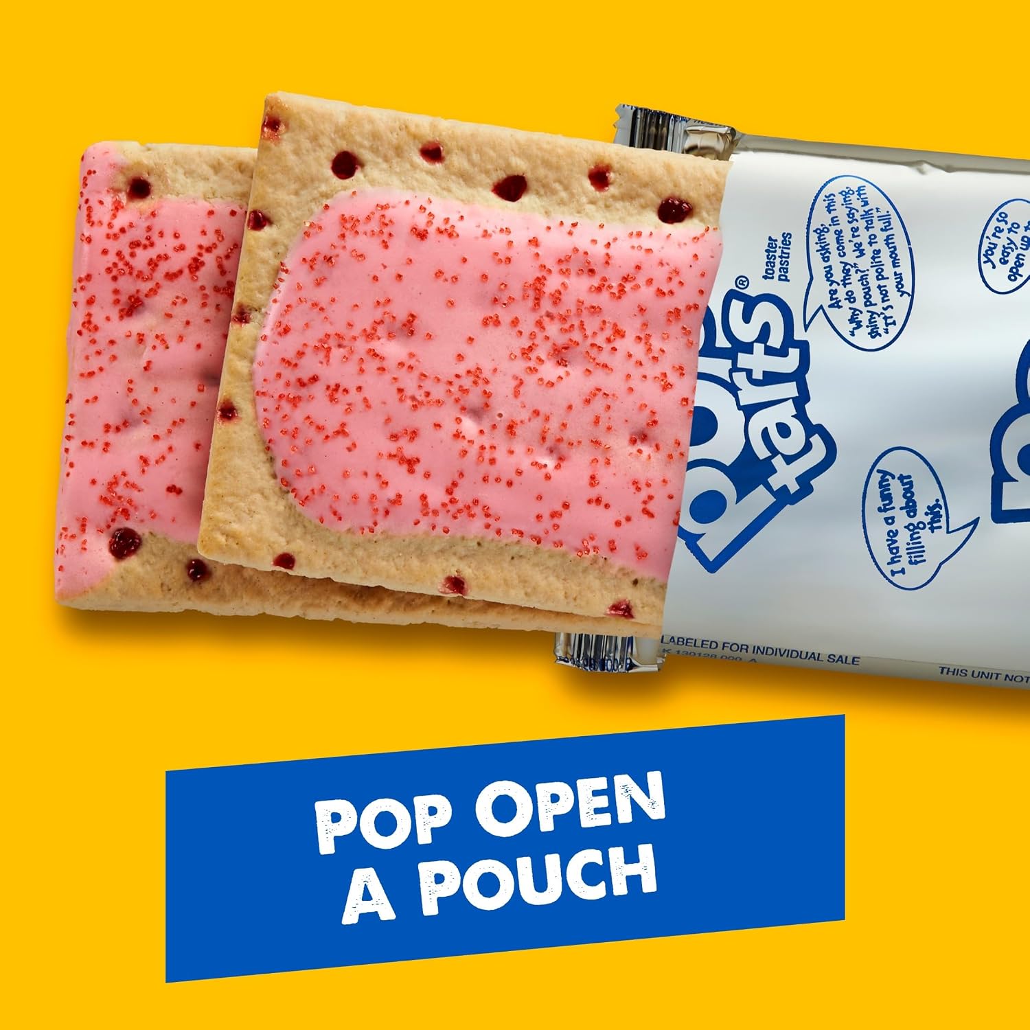 Pop-Tarts Toaster Pastries, Breakfast Foods, Kids Snacks, Value Pack, Fruit Lover's Variety Pack, 20.3oz Box (12 Pop-Tarts)