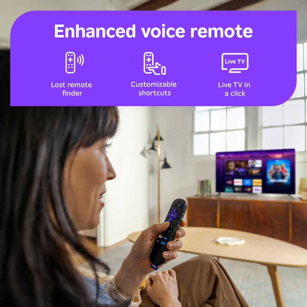 Roku 55-Inch Select Series Smart TV 2026-4K QLED TV - Roku TV