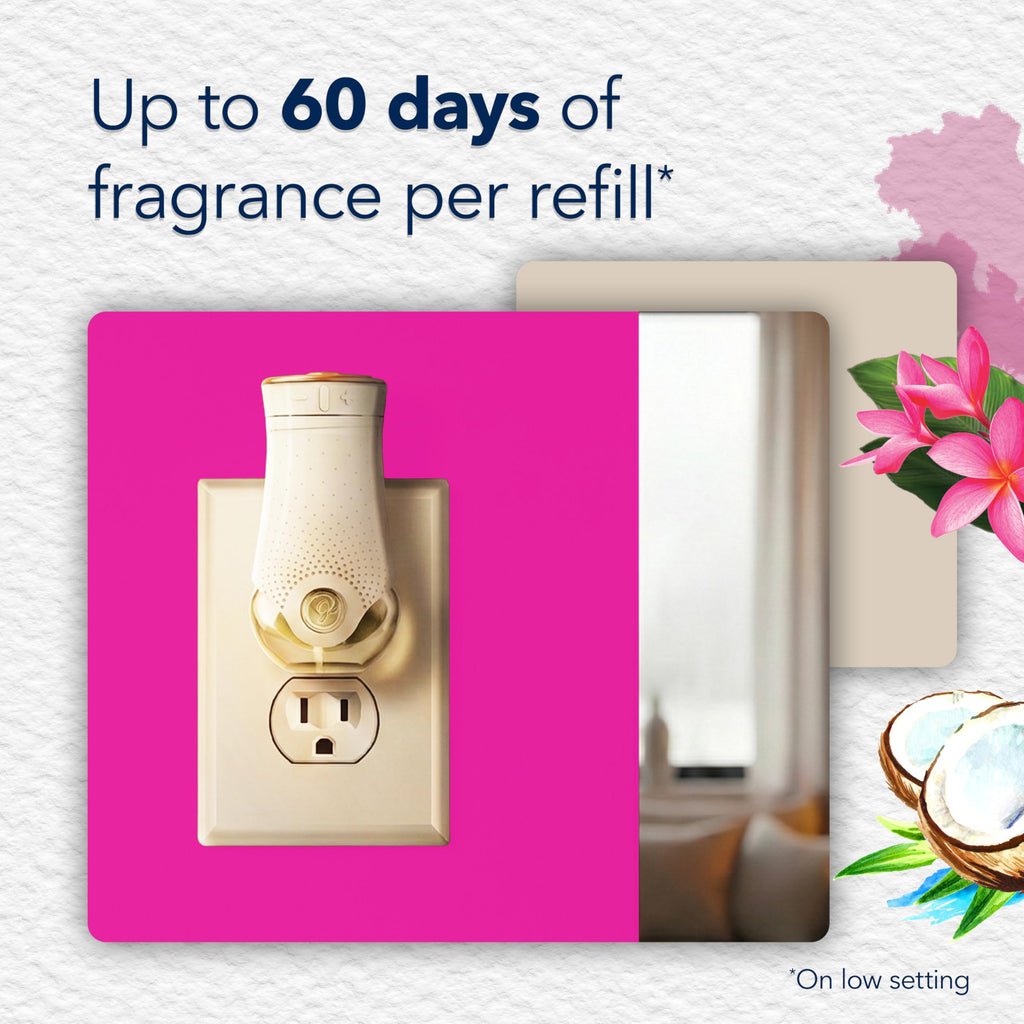 Glade PlugIns Refills Air Freshener, Scented and Essential Oils for Home and Bathroom, Cashmere Woods, 6.7 Fl Oz, 10 Count