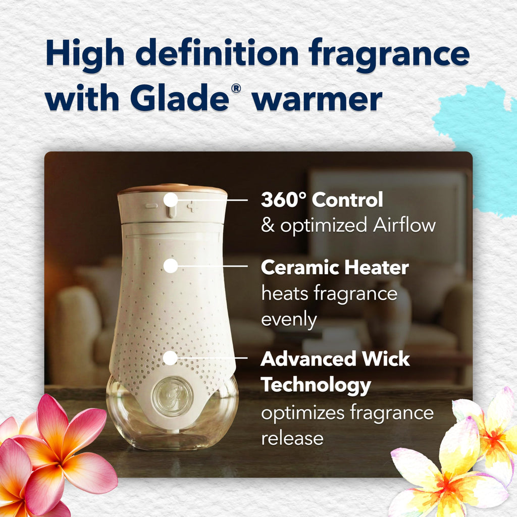 Glade PlugIns Refills Air Freshener, Scented and Essential Oils for Home and Bathroom, Cashmere Woods, 6.7 Fl Oz, 10 Count