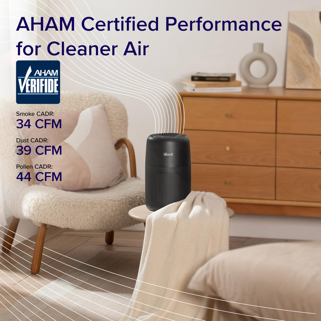 Levoit Air Purifiers for Bedroom Home Pets Dorm Room, Small Air Purifiers