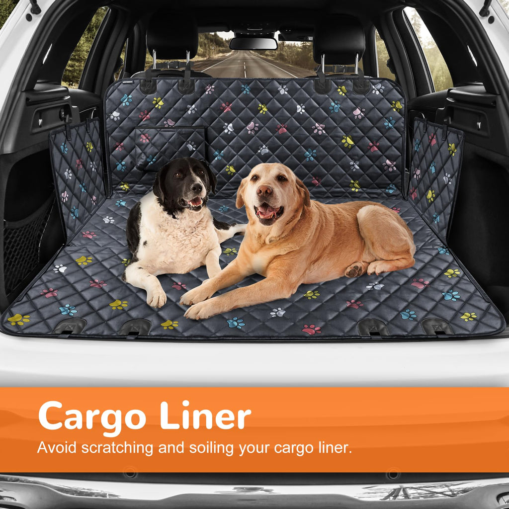 URPOWER Dog Car Seat Cover for Back Seat, Waterproof Hammock for Car & SUV