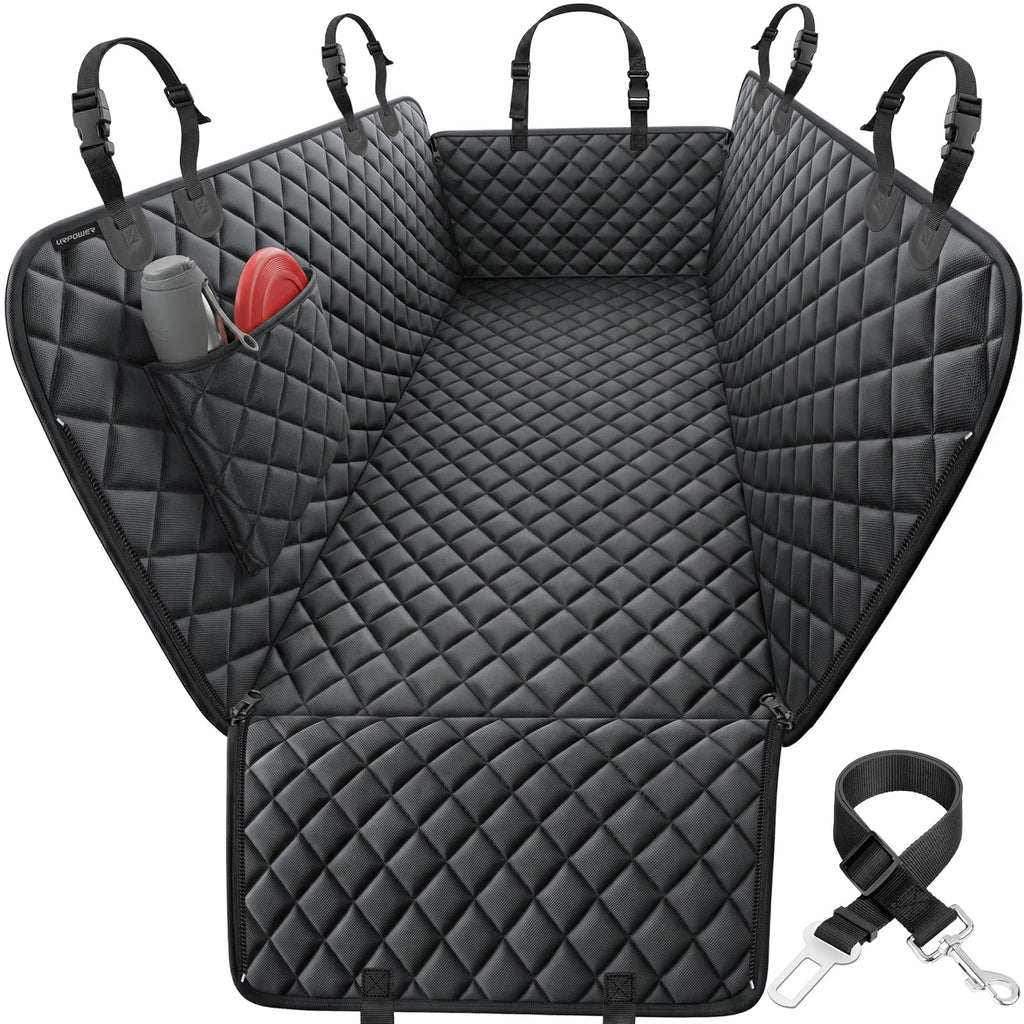 URPOWER Dog Car Seat Cover for Back Seat, Waterproof Hammock for Car & SUV