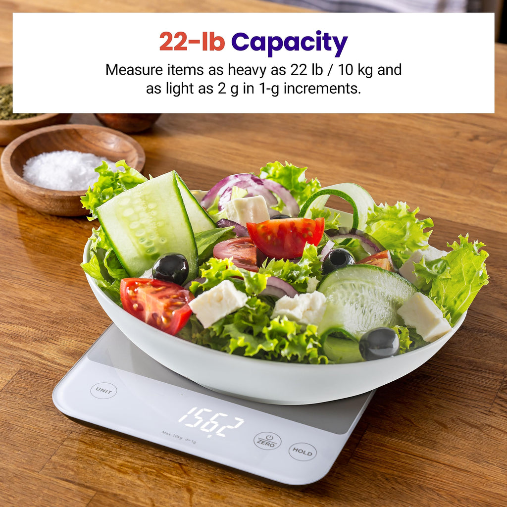 Etekcity Food Kitchen Scale, Digital Grams and Ounces, 11lb