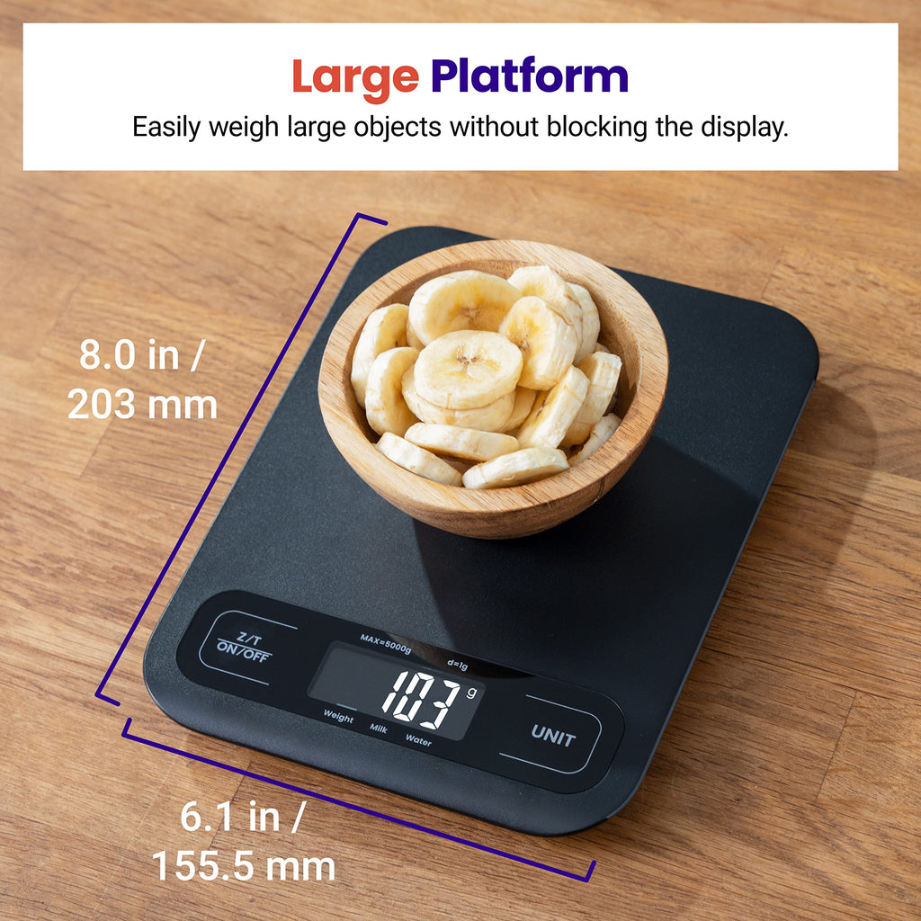 Etekcity Food Kitchen Scale, Digital Grams and Ounces, 11lb