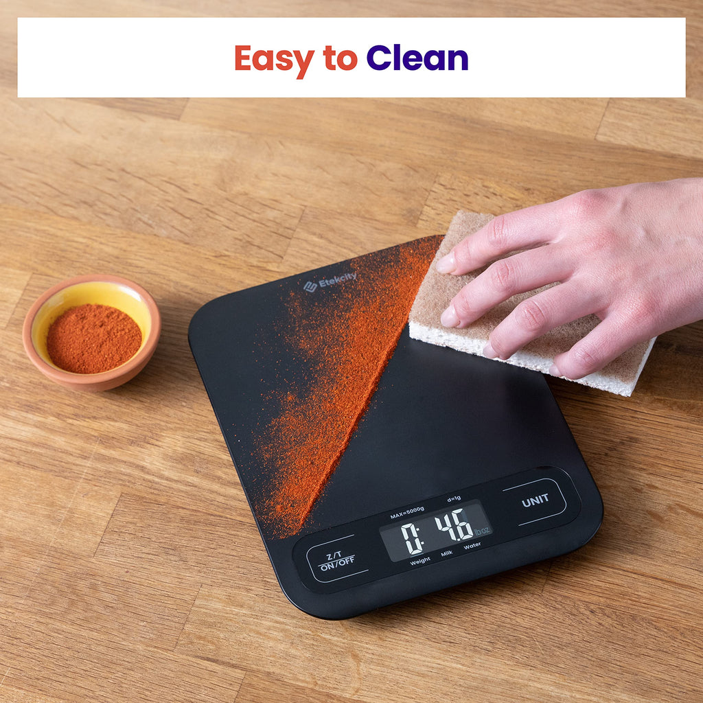 Etekcity Food Kitchen Scale, Digital Grams and Ounces, 11lb