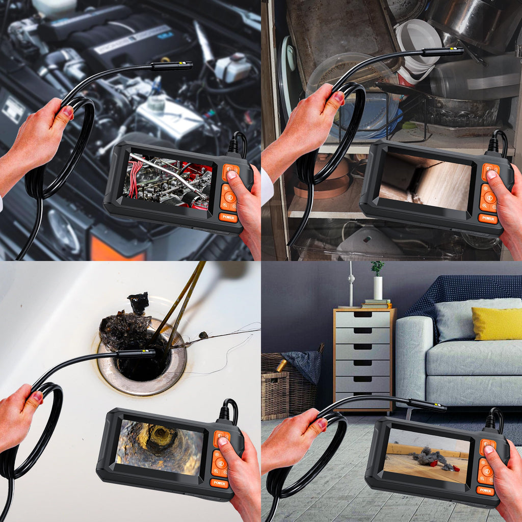 Daxiongmao Endoscope Camera with Light, 1080P HD Borescope