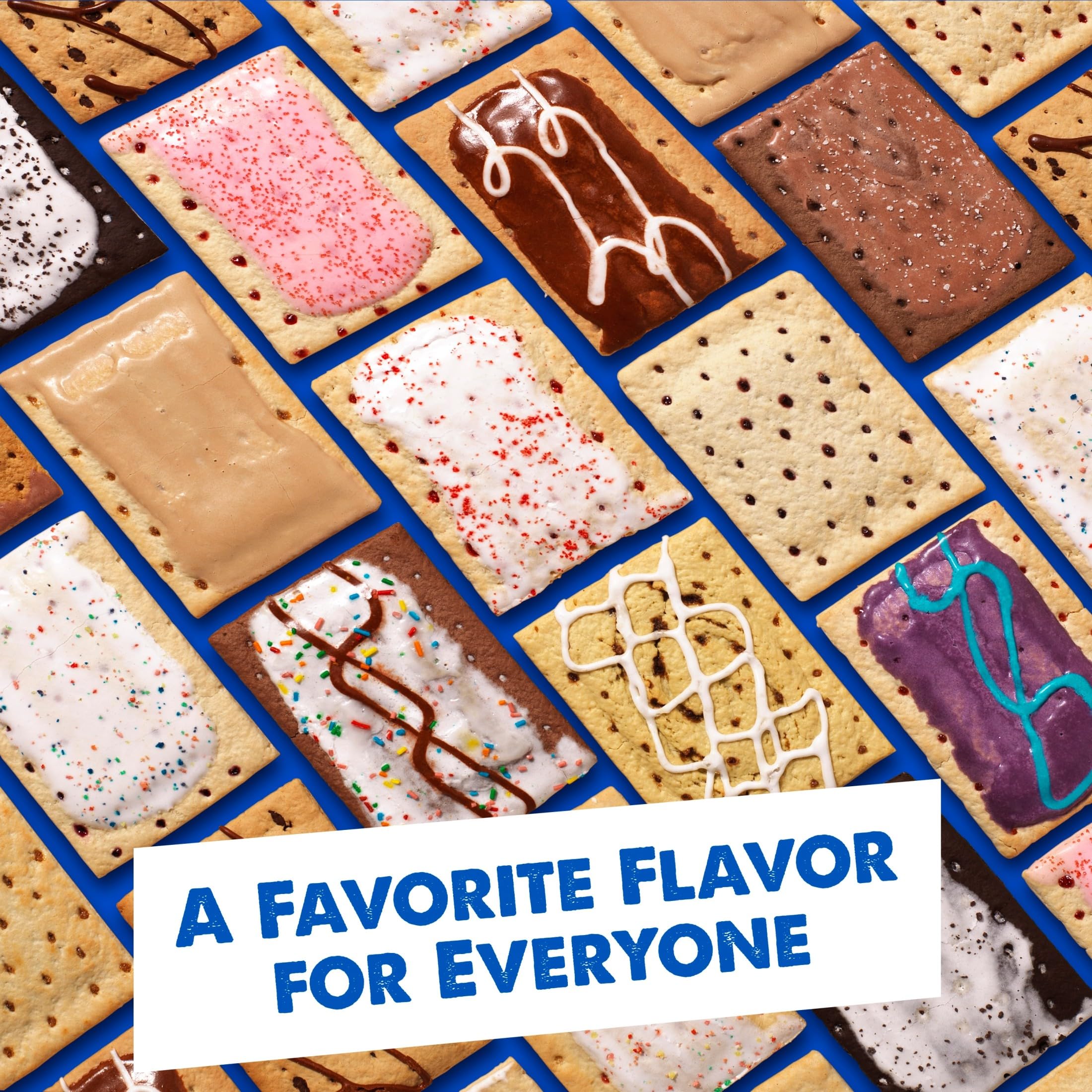 Pop-Tarts Toaster Pastries, Breakfast Foods, Kids Snacks, Value Pack, Fruit Lover's Variety Pack, 20.3oz Box (12 Pop-Tarts)