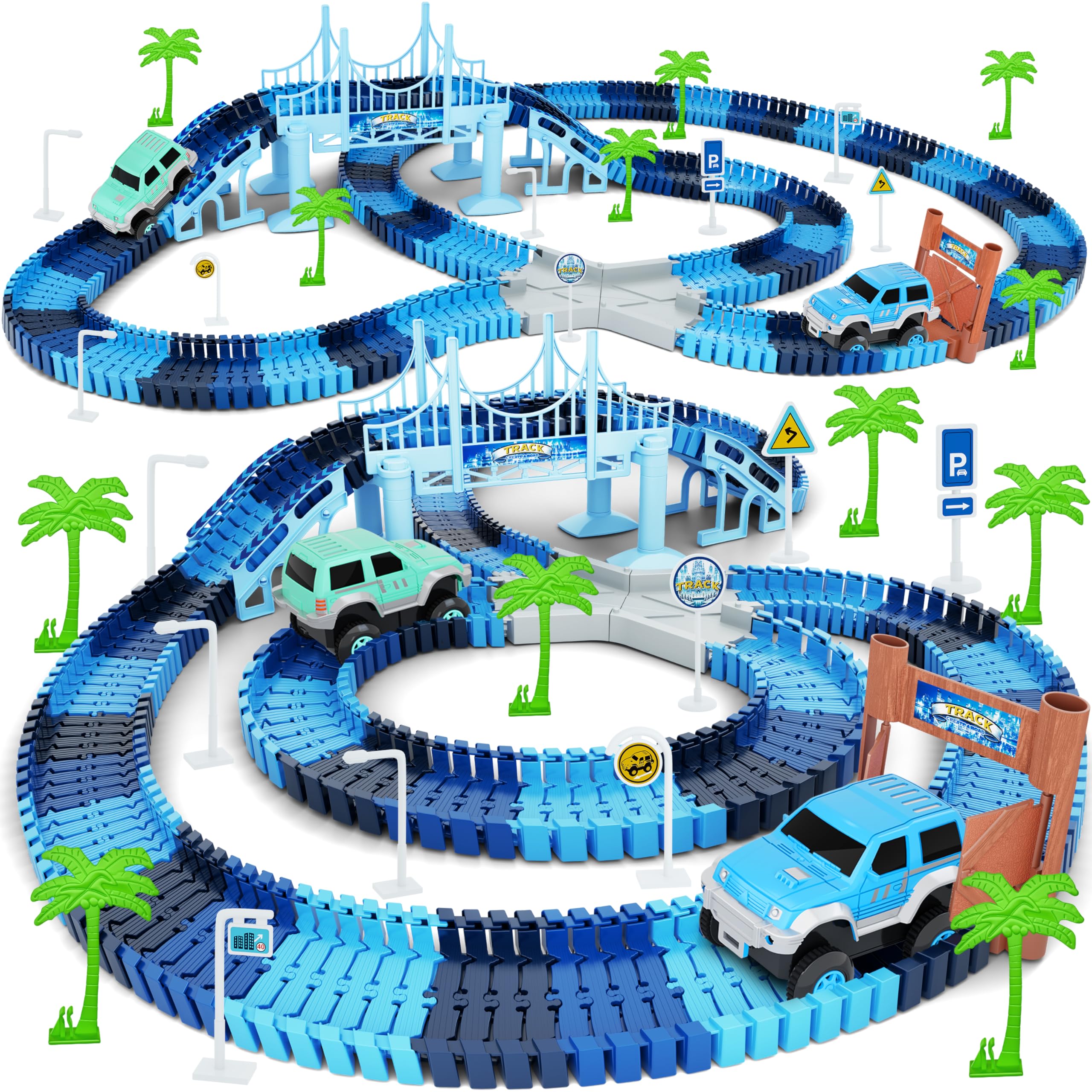 Dinosaur Toys, Create A Dinosaur World Road Race, Dinosaur Track Toys